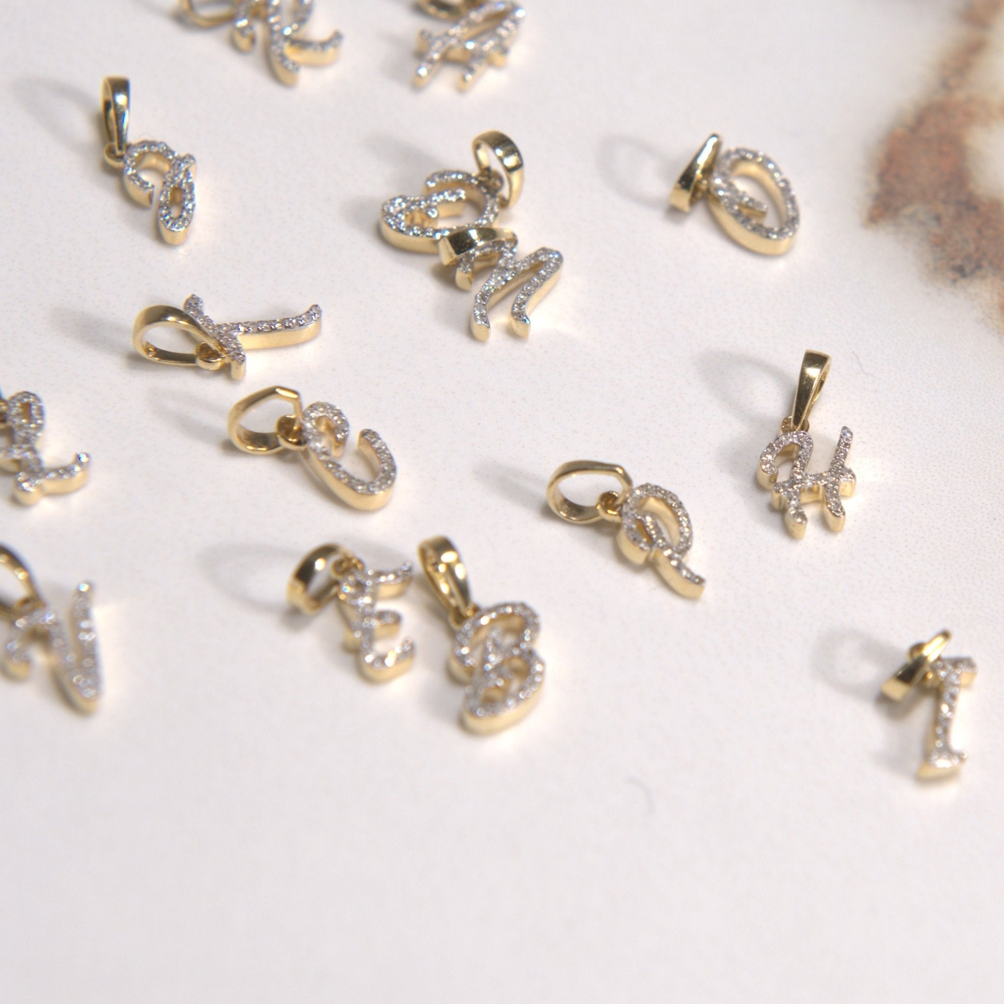 Cursive Diamond Initial Necklace Estellacollection #product_description# 18557 14k Diamond Gemstone #tag4# #tag5# #tag6# #tag7# #tag8# #tag9# #tag10# 14k Yellow Gold