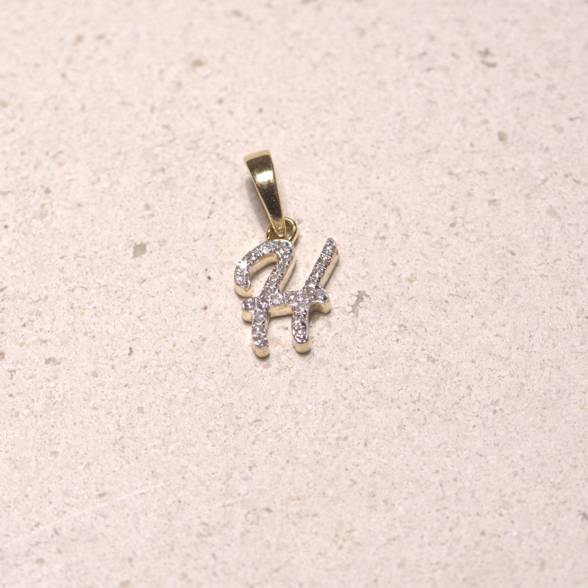 Cursive Diamond Initial Necklace Estellacollection #product_description# 18557 14k Diamond Gemstone #tag4# #tag5# #tag6# #tag7# #tag8# #tag9# #tag10# 14k Yellow Gold