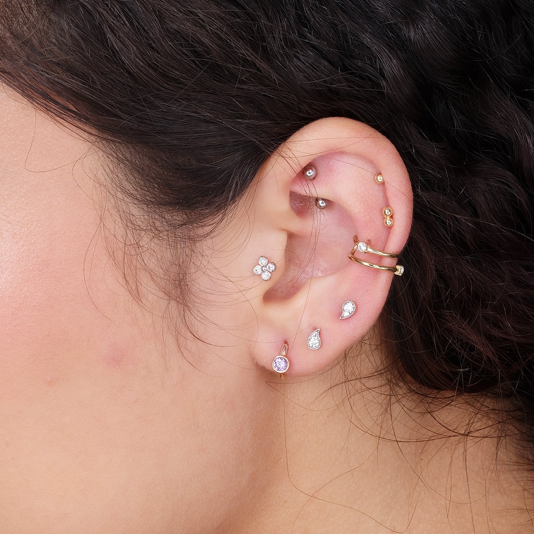 Amethyst Huggie Earring Earrings Estellacollection #product_description# 17902 Amethyst Birthstone Earrings #tag4# #tag5# #tag6# #tag7# #tag8# #tag9# #tag10#