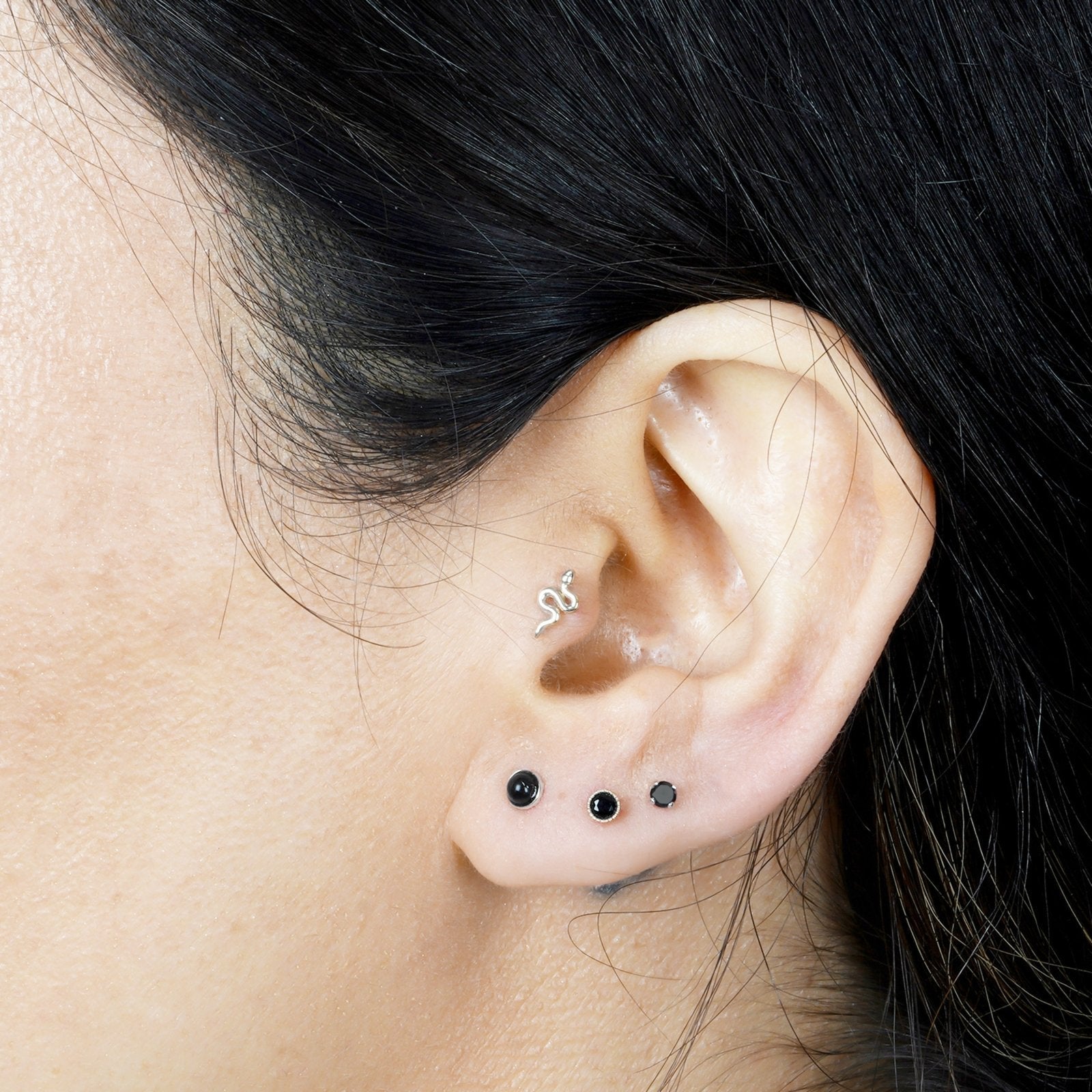 Black Diamond Flat Back Earring Earrings Estellacollection #product_description# 18336 14k Cartilage Earring Cartilage Earrings #tag4# #tag5# #tag6# #tag7# #tag8# #tag9# #tag10# 0.04 ct/2MM 5MM