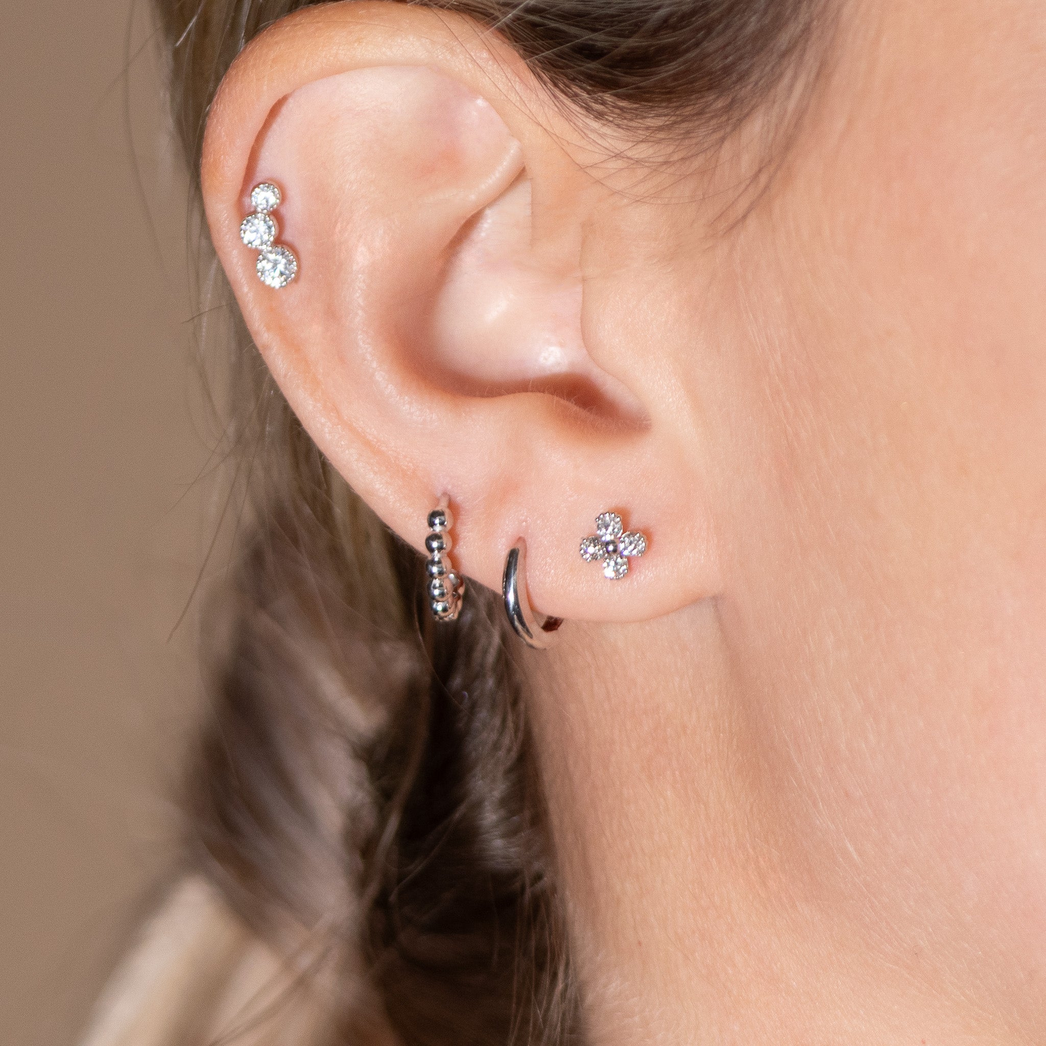 Bubble Beaded Hoop Earring Earrings Estellacollection #product_description# 18270 14k cartilage hoop Earrings #tag4# #tag5# #tag6# #tag7# #tag8# #tag9# #tag10# 6MM
