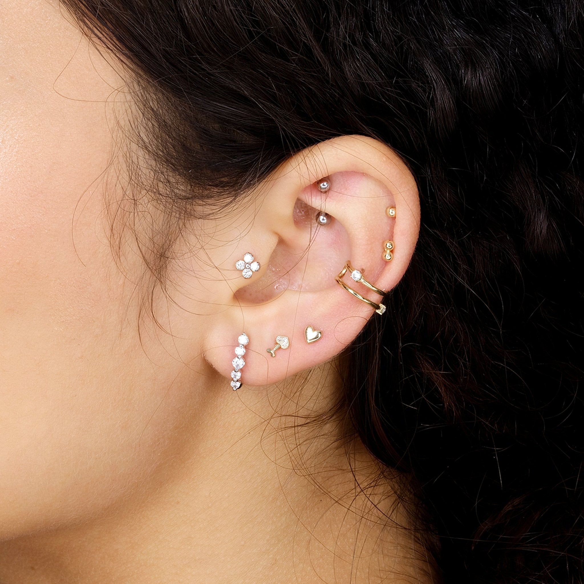 Cubic Zirconia Milgrain Flat Back Stud Earrings Estellacollection #product_description# 17927 14k Cartilage Earring Cartilage Earrings #tag4# #tag5# #tag6# #tag7# #tag8# #tag9# #tag10# 2MM 5MM
