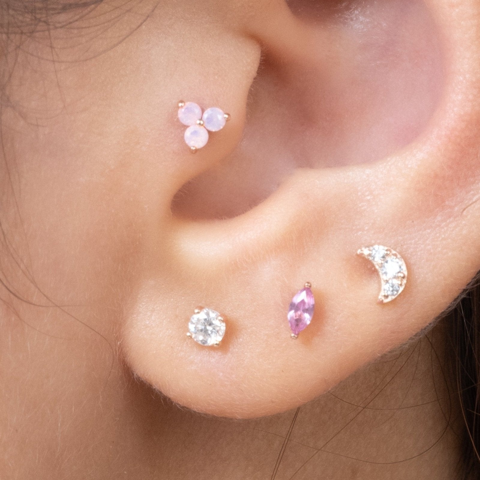 Diamond Flat Back Stud Earrings Estellacollection #product_description# 18066 14k Birthstone Birthstone Earrings #tag4# #tag5# #tag6# #tag7# #tag8# #tag9# #tag10# 0.04 ct/2MM 5MM