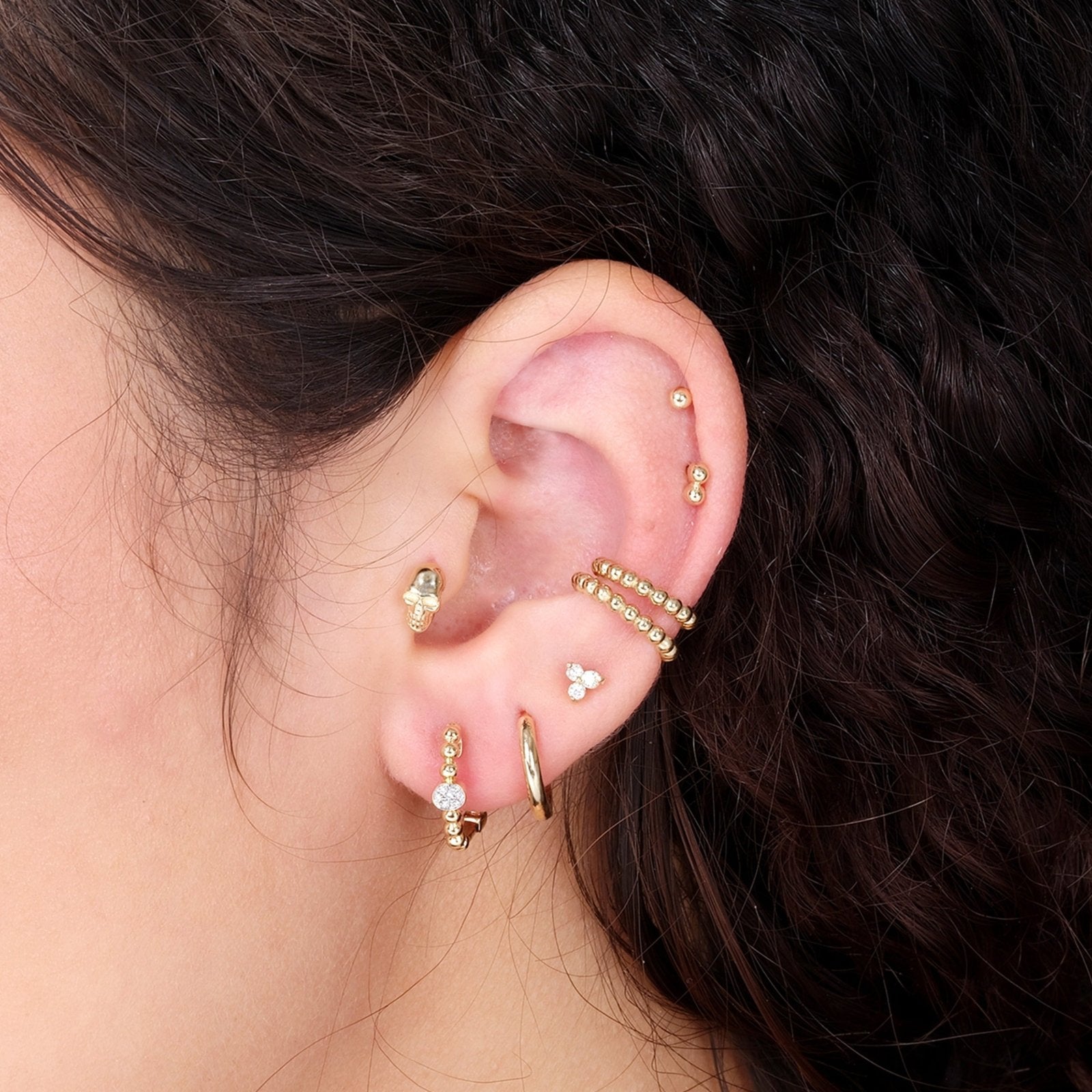 Diamond Trinity Cluster Flat Back Earring Earrings Estellacollection #product_description# 18347 14k April Birthstone Birthstone #tag4# #tag5# #tag6# #tag7# #tag8# #tag9# #tag10# 5MM