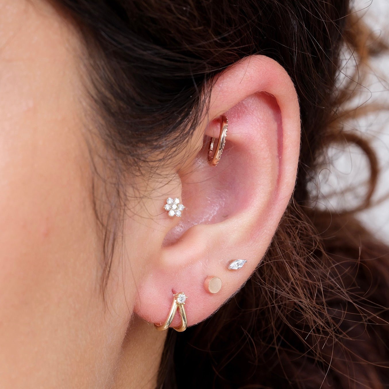 Gold Disc Flat Back Stud Earrings Estellacollection #product_description# 18280 14k Cartilage Earring Cartilage Earrings #tag4# #tag5# #tag6# #tag7# #tag8# #tag9# #tag10# 5MM