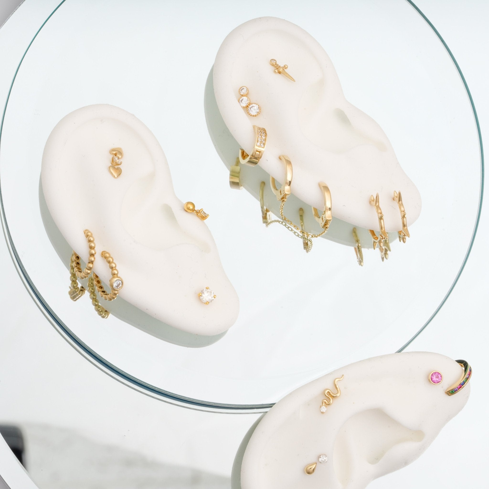 Graduated Stone Flat Back Stud Earrings Estellacollection #product_description# 18321 14k Cartilage Earring Cartilage Earrings #tag4# #tag5# #tag6# #tag7# #tag8# #tag9# #tag10# 5MM
