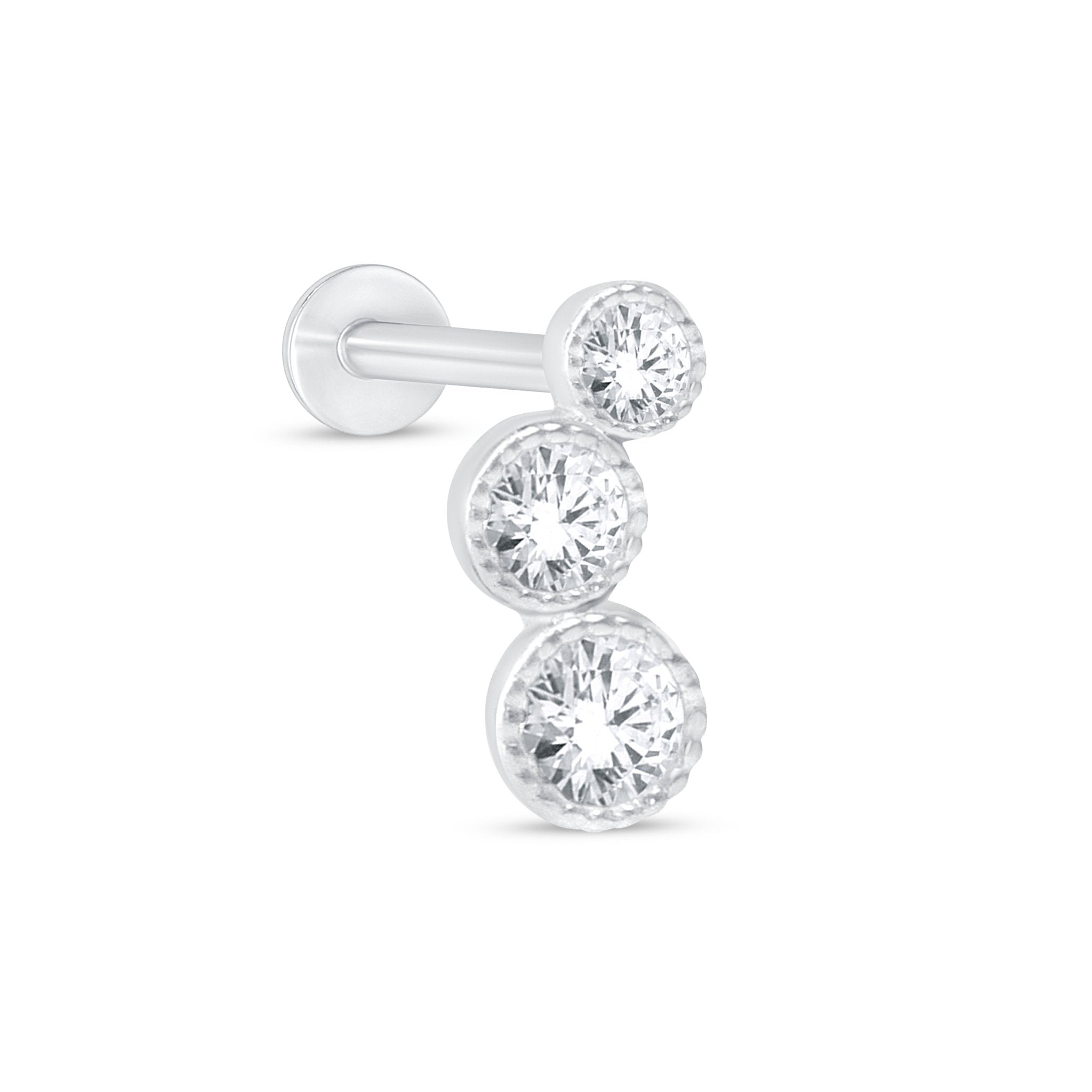 Graduated Stone Flat Back Stud Earrings Estellacollection #product_description# 18322 14k Cartilage Earring Cartilage Earrings #tag4# #tag5# #tag6# #tag7# #tag8# #tag9# #tag10# 5MM