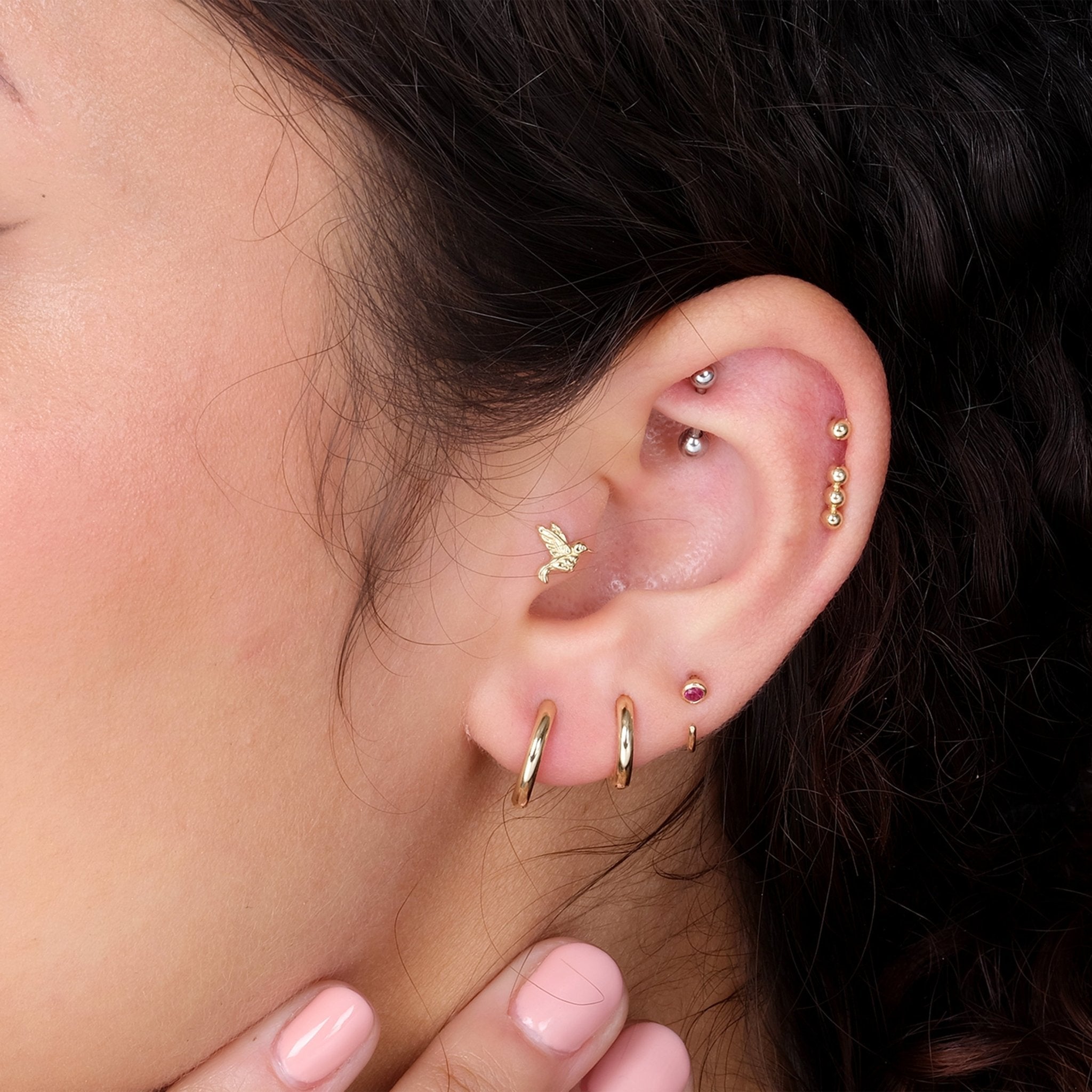 Hummingbird Flat Back Earring Earrings Estellacollection #product_description# 17938 14k Cartilage Earring Cartilage Earrings #tag4# #tag5# #tag6# #tag7# #tag8# #tag9# #tag10# 5MM