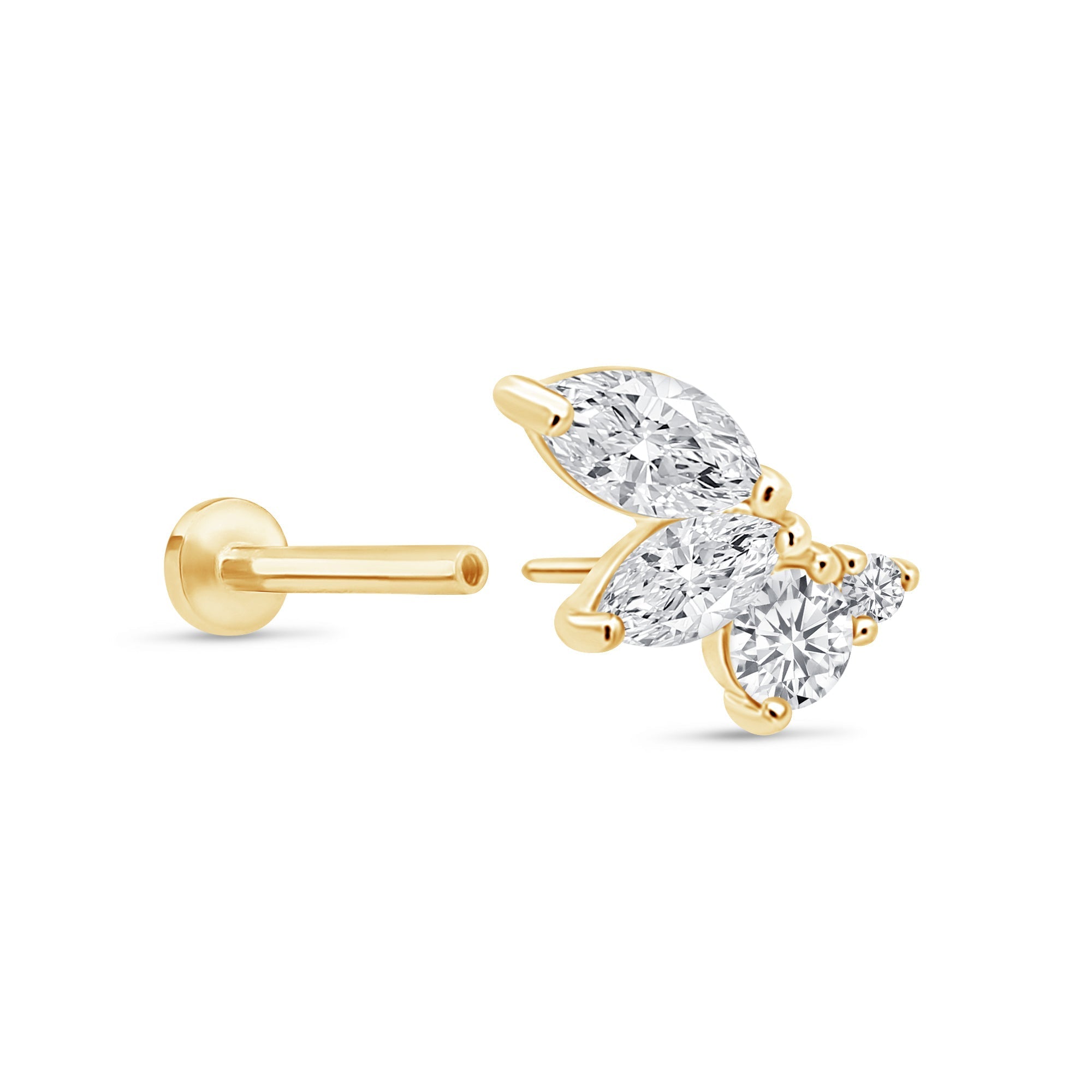 Marquise Wing Flat Back Earring Earrings Estellacollection #product_description# 18577 test test mechanic #tag4# #tag5# #tag6# #tag7# #tag8# #tag9# #tag10#