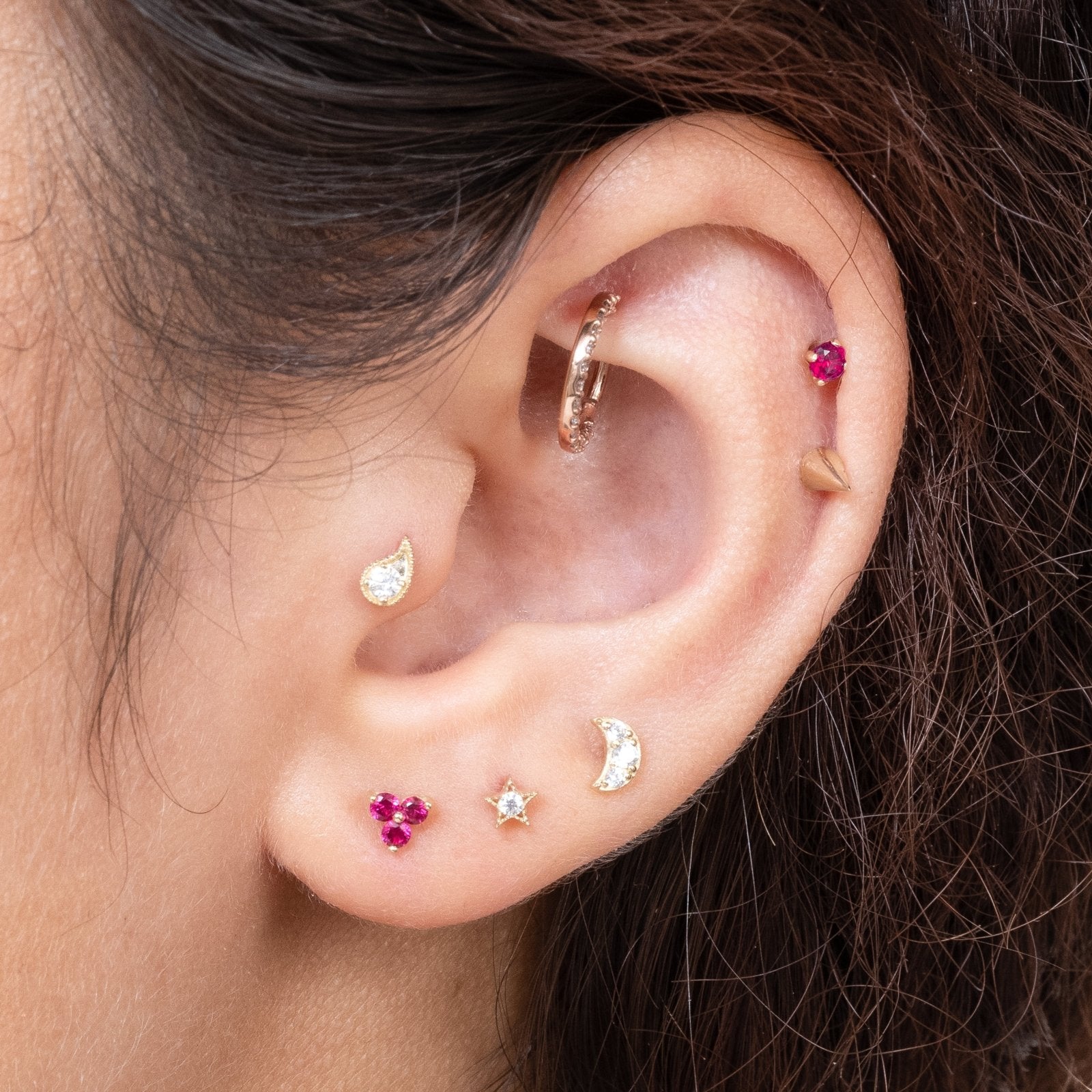 Milgrain Diamond Paisley Flat Back Earring Earrings Estellacollection #product_description# 17891 14k April Birthstone Birthstone #tag4# #tag5# #tag6# #tag7# #tag8# #tag9# #tag10# 5MM