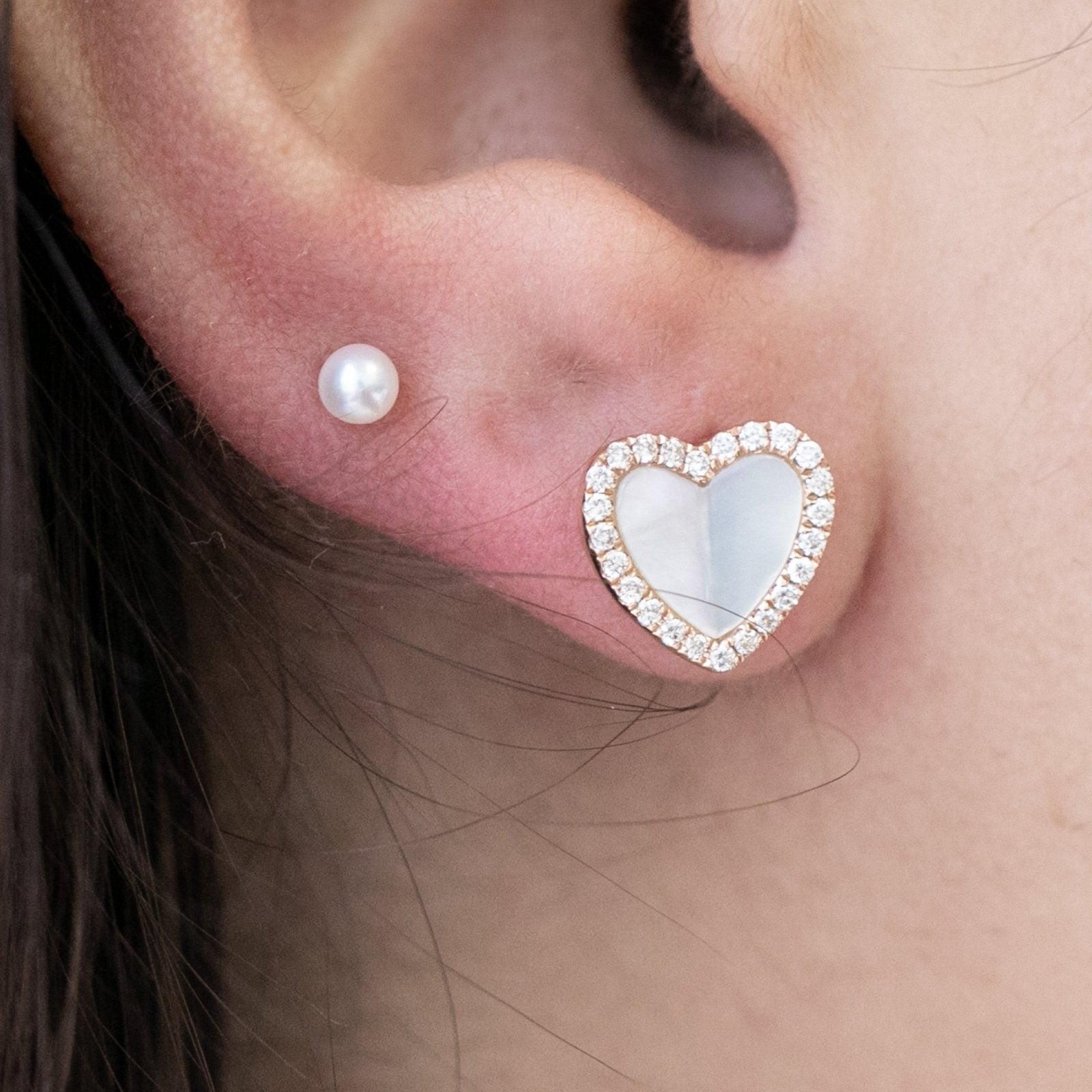 Pearl Flat Back Stud Earring Earrings Estellacollection #product_description# 18327 14k Birthstone Earrings #tag4# #tag5# #tag6# #tag7# #tag8# #tag9# #tag10# 2.5MM 5MM