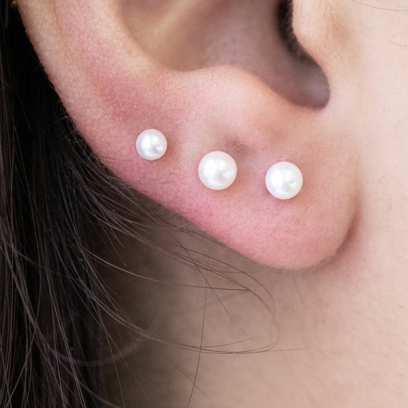 Pearl Flat Back Stud Earring Earrings Estellacollection #product_description# 18327 14k Birthstone Earrings #tag4# #tag5# #tag6# #tag7# #tag8# #tag9# #tag10# 2.5MM 5MM