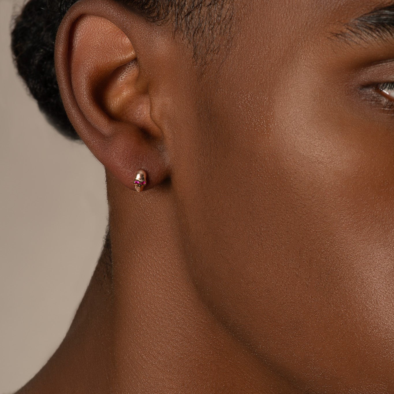 Pink Ruby Eye Skull Flat Back Stud Earrings Estellacollection #product_description# 18285 14k Birthstone Birthstone Earrings #tag4# #tag5# #tag6# #tag7# #tag8# #tag9# #tag10# 5MM