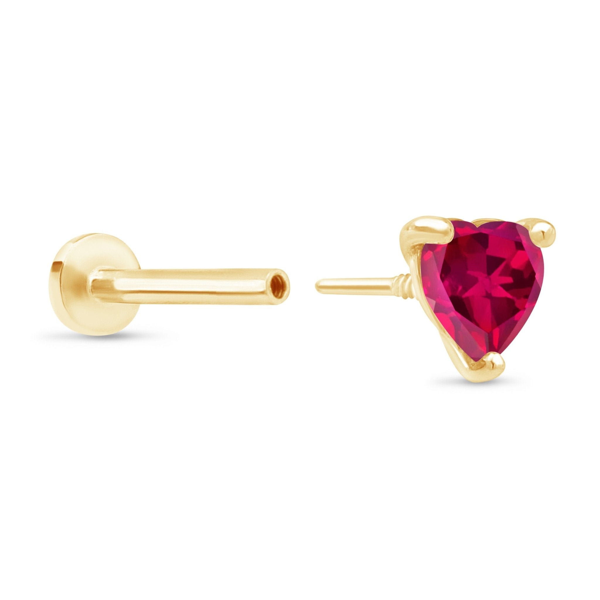 Ruby Heart Flat Back Stud Earrings Estellacollection #product_description# 18595 test test mechanic #tag4# #tag5# #tag6# #tag7# #tag8# #tag9# #tag10#