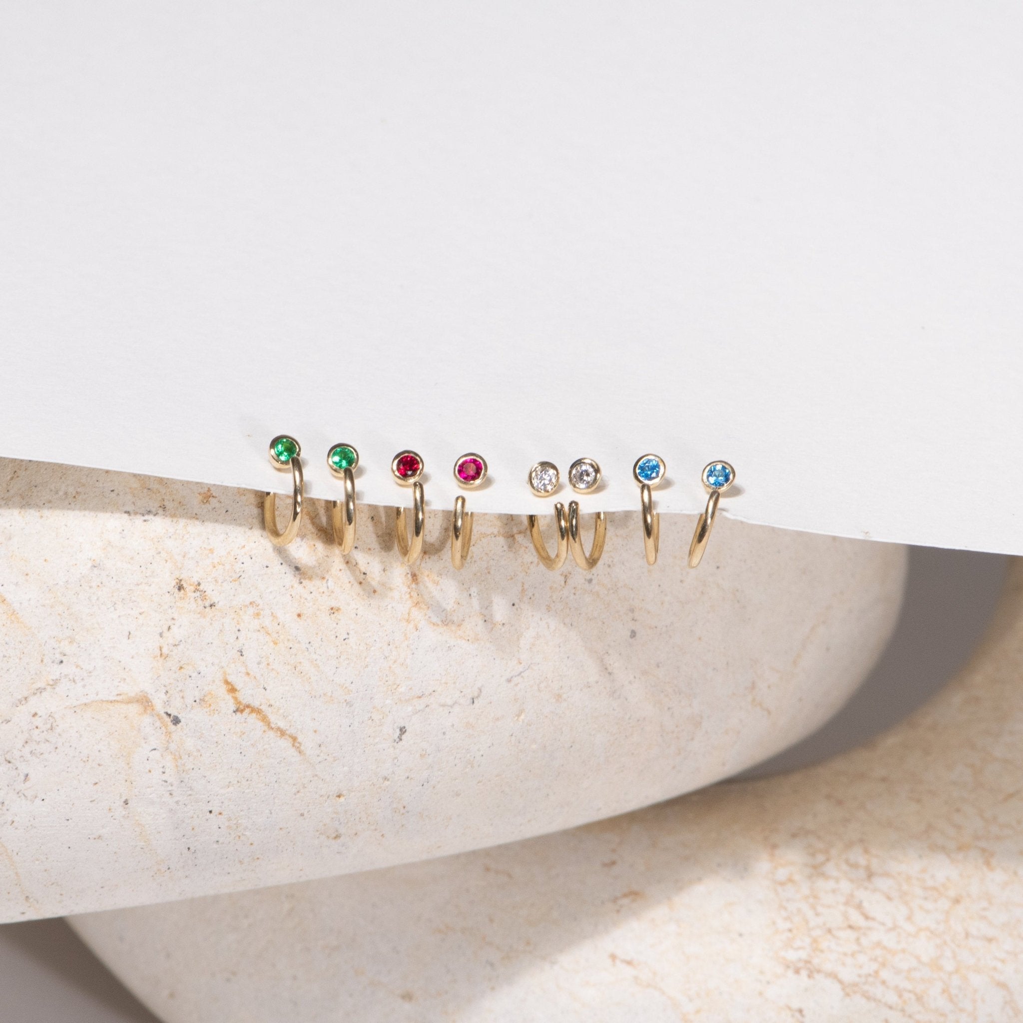 Sapphire Ear Cuff Earrings Estellacollection #product_description# 18265 14k Birthstone Blue Gemstone #tag4# #tag5# #tag6# #tag7# #tag8# #tag9# #tag10#