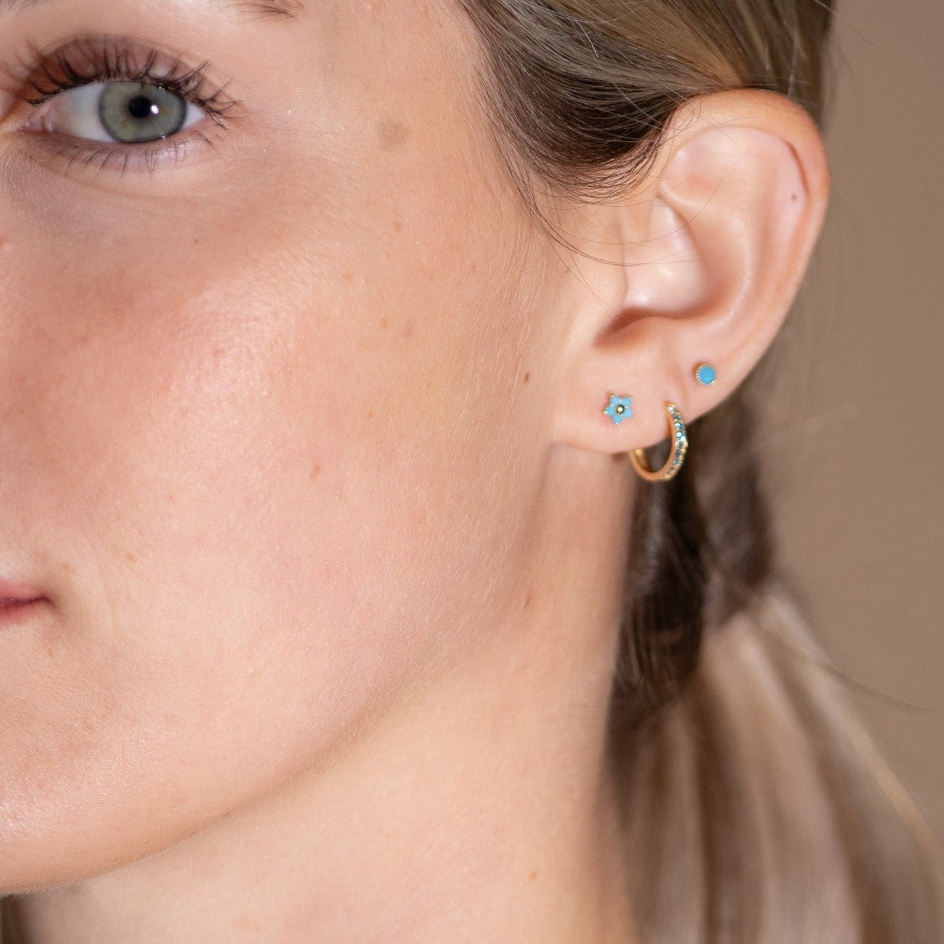 Turquoise Milgrain Flat Back Stud Earrings Estellacollection #product_description# 18103 14k Birthstone Cartilage Earring #tag4# #tag5# #tag6# #tag7# #tag8# #tag9# #tag10# 2.5MM 5MM