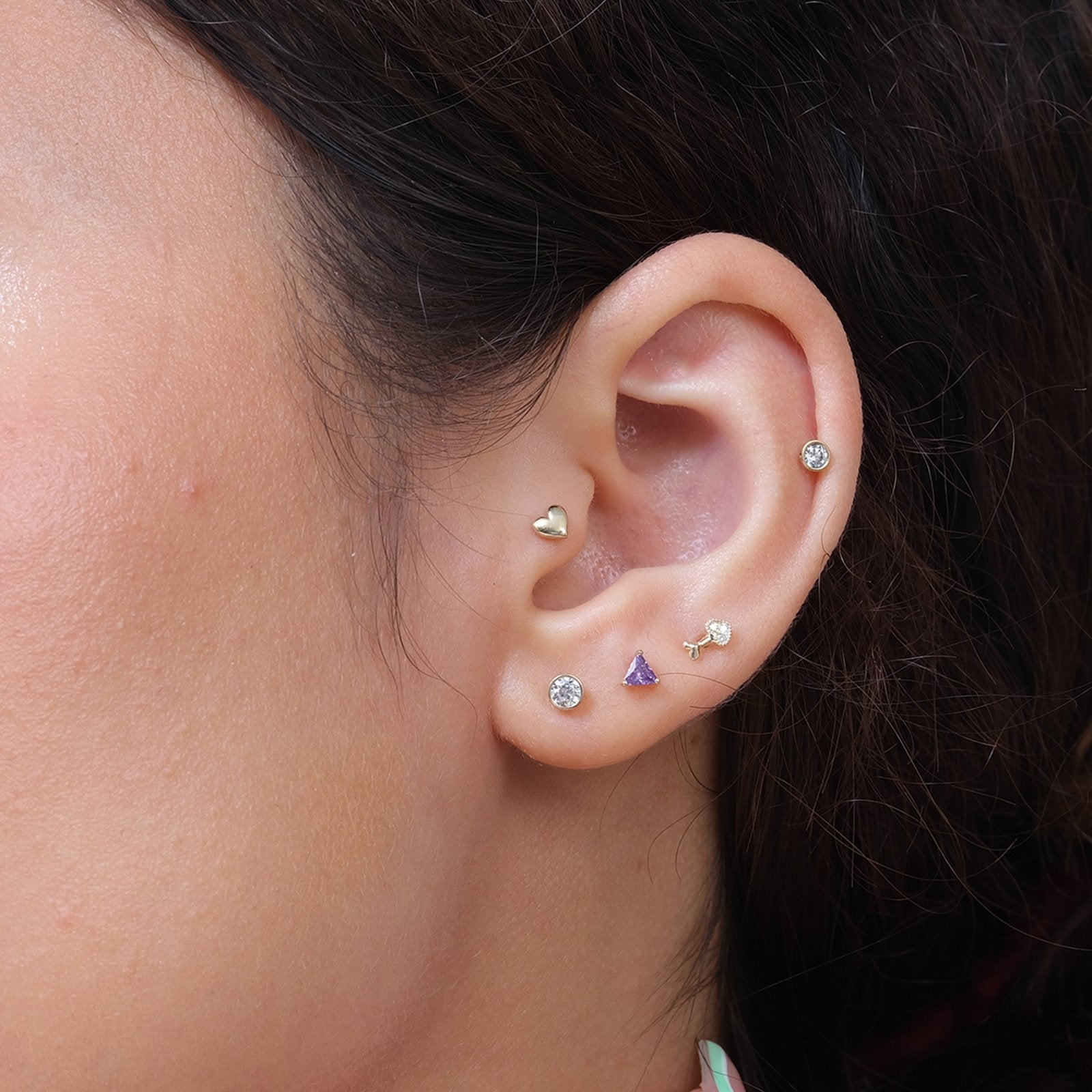 Bezel Cubic Zirconia Flat Back Stud Earrings Estellacollection #product_description# 18080 14k Birthstone Birthstone Earrings #tag4# #tag5# #tag6# #tag7# #tag8# #tag9# #tag10# 2MM 5MM