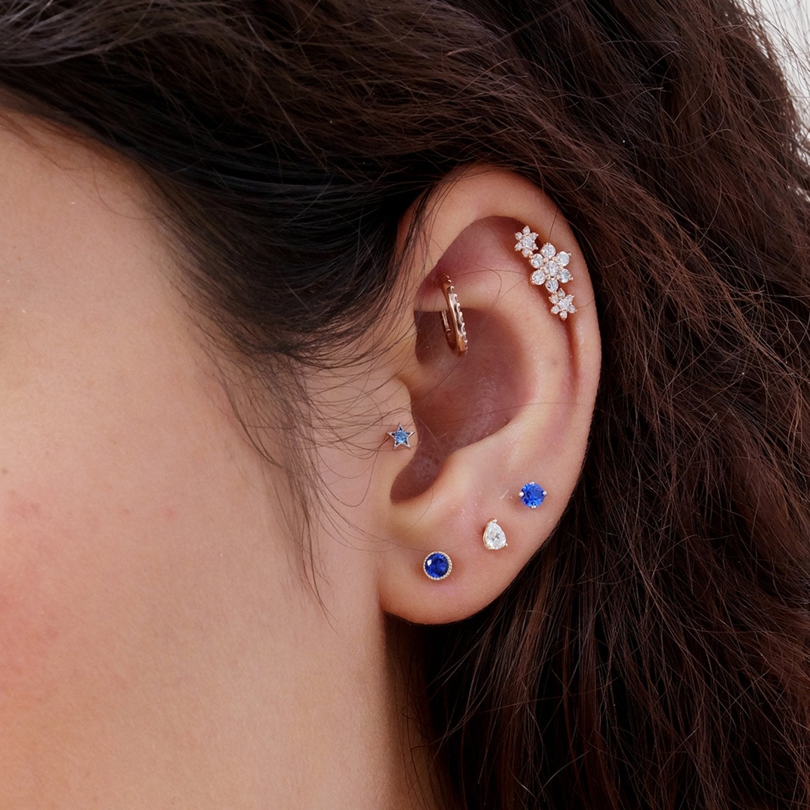 Blue Sapphire Milgrain Flat Back Stud Earrings Estellacollection #product_description# 18106 14k Birthstone Birthstone Earrings #tag4# #tag5# #tag6# #tag7# #tag8# #tag9# #tag10# 2.5MM 5MM