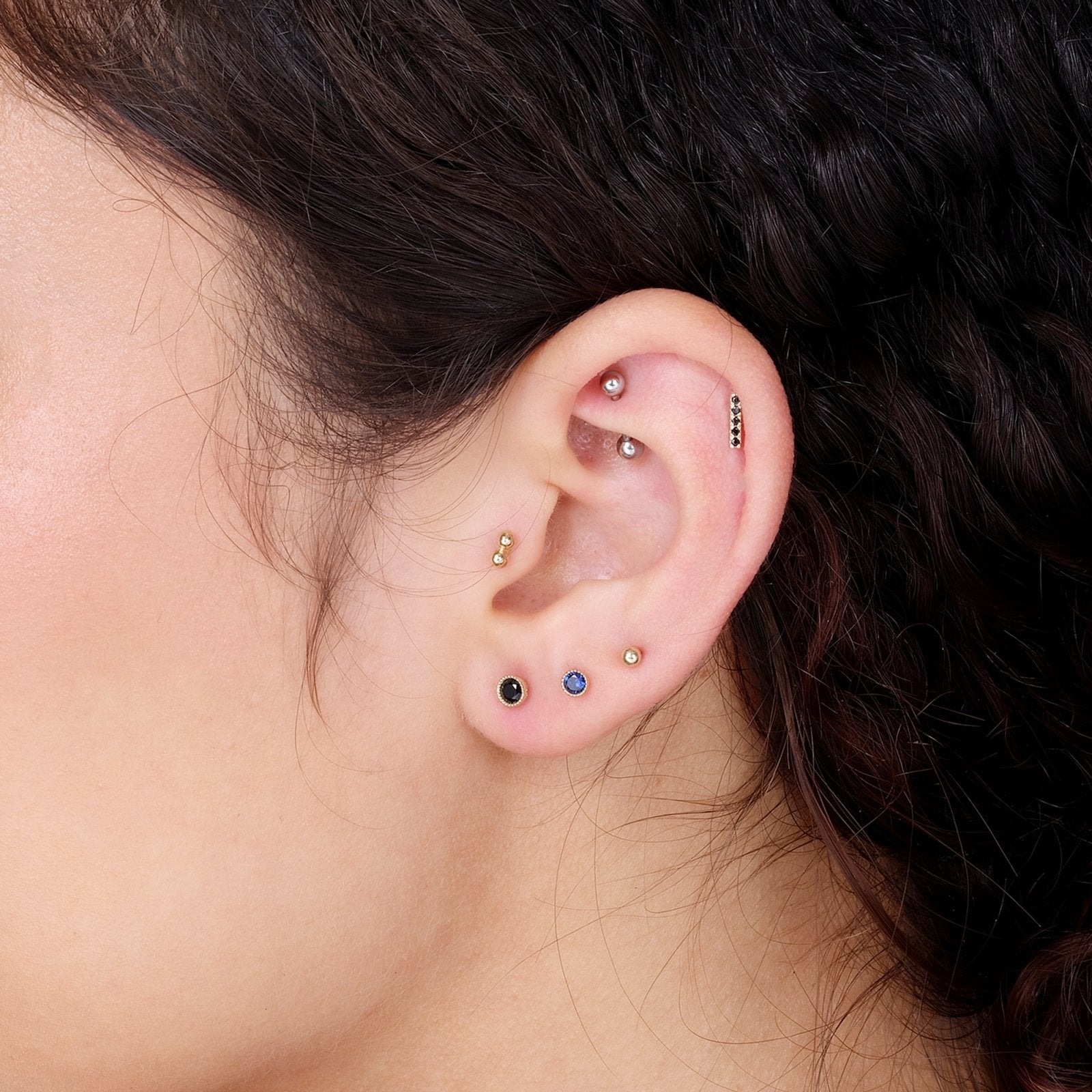 Blue Sapphire Milgrain Flat Back Stud Earrings Estellacollection #product_description# 18106 14k Birthstone Birthstone Earrings #tag4# #tag5# #tag6# #tag7# #tag8# #tag9# #tag10# 2.5MM 5MM