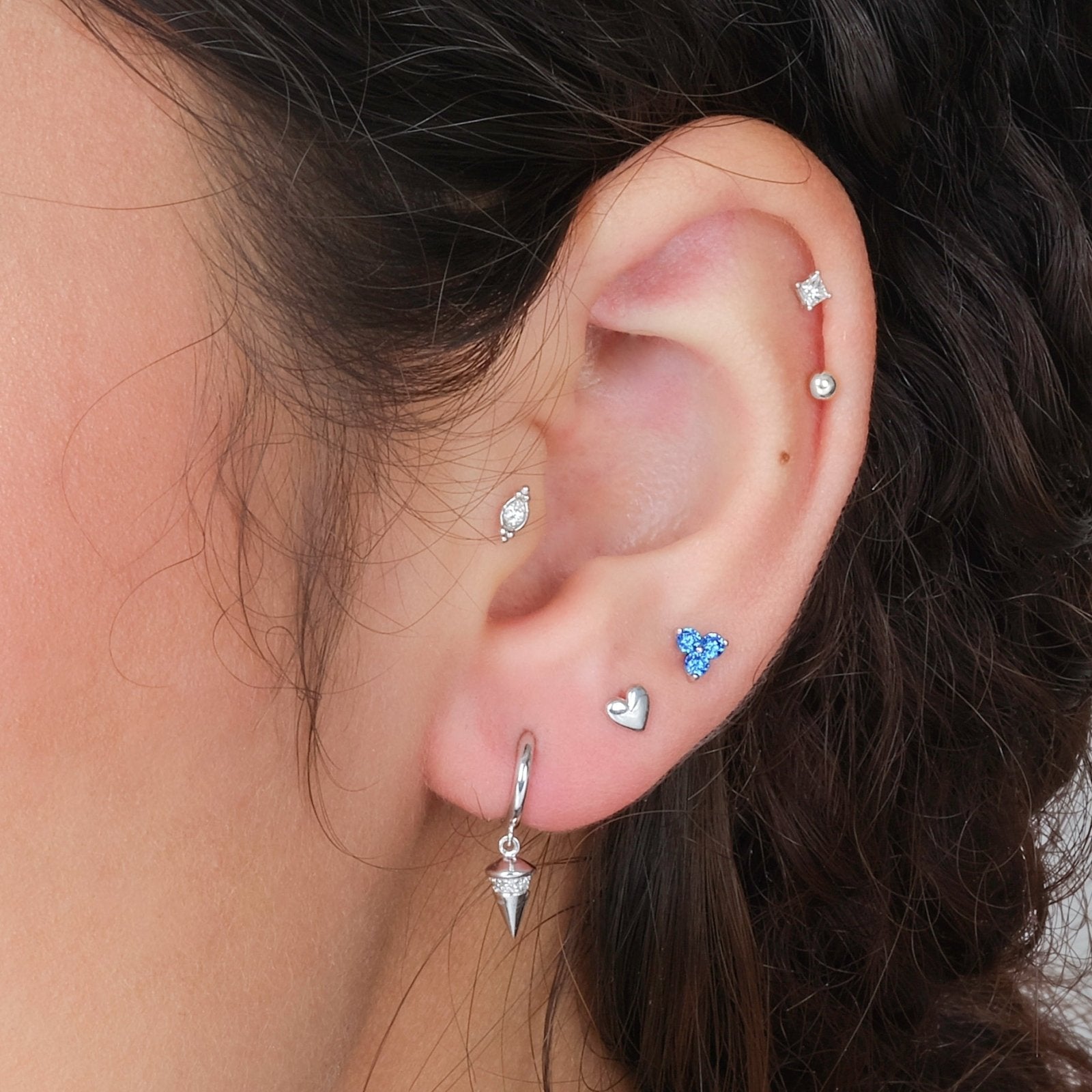 London Blue Topaz Trinity Cluster Flat Back Earring Earrings Estellacollection #product_description# 18463 14k Birthstone Birthstone Earrings #tag4# #tag5# #tag6# #tag7# #tag8# #tag9# #tag10# 5MM
