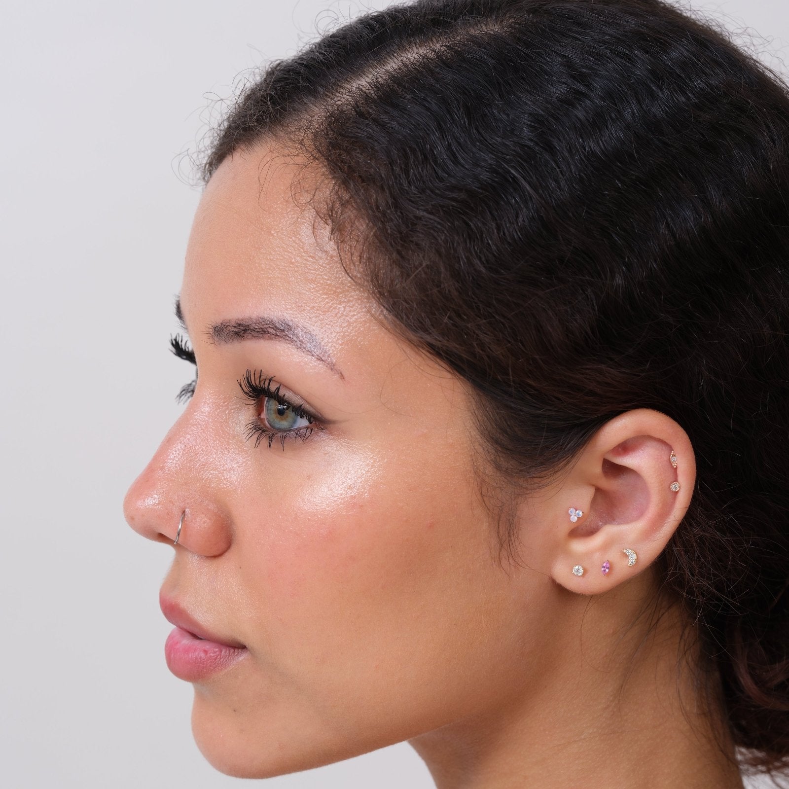 Marquise Pink Tourmaline Flat Back Earring Earrings Estellacollection #product_description# 17916 14k Cartilage Earring Cartilage Earrings #tag4# #tag5# #tag6# #tag7# #tag8# #tag9# #tag10# 5MM