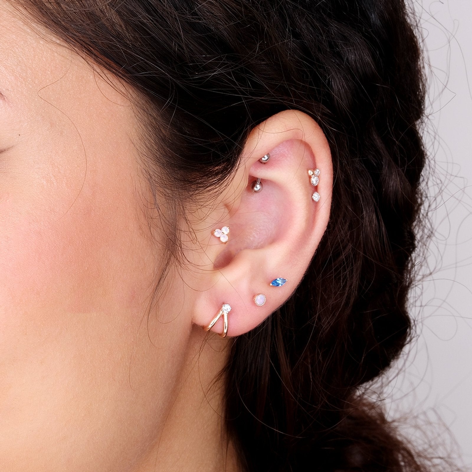 Pink Opal Milgrain Flat Back Stud Earrings Estellacollection #product_description# 18306 14k Birthstone Birthstone Earrings #tag4# #tag5# #tag6# #tag7# #tag8# #tag9# #tag10# 2.5MM 5MM