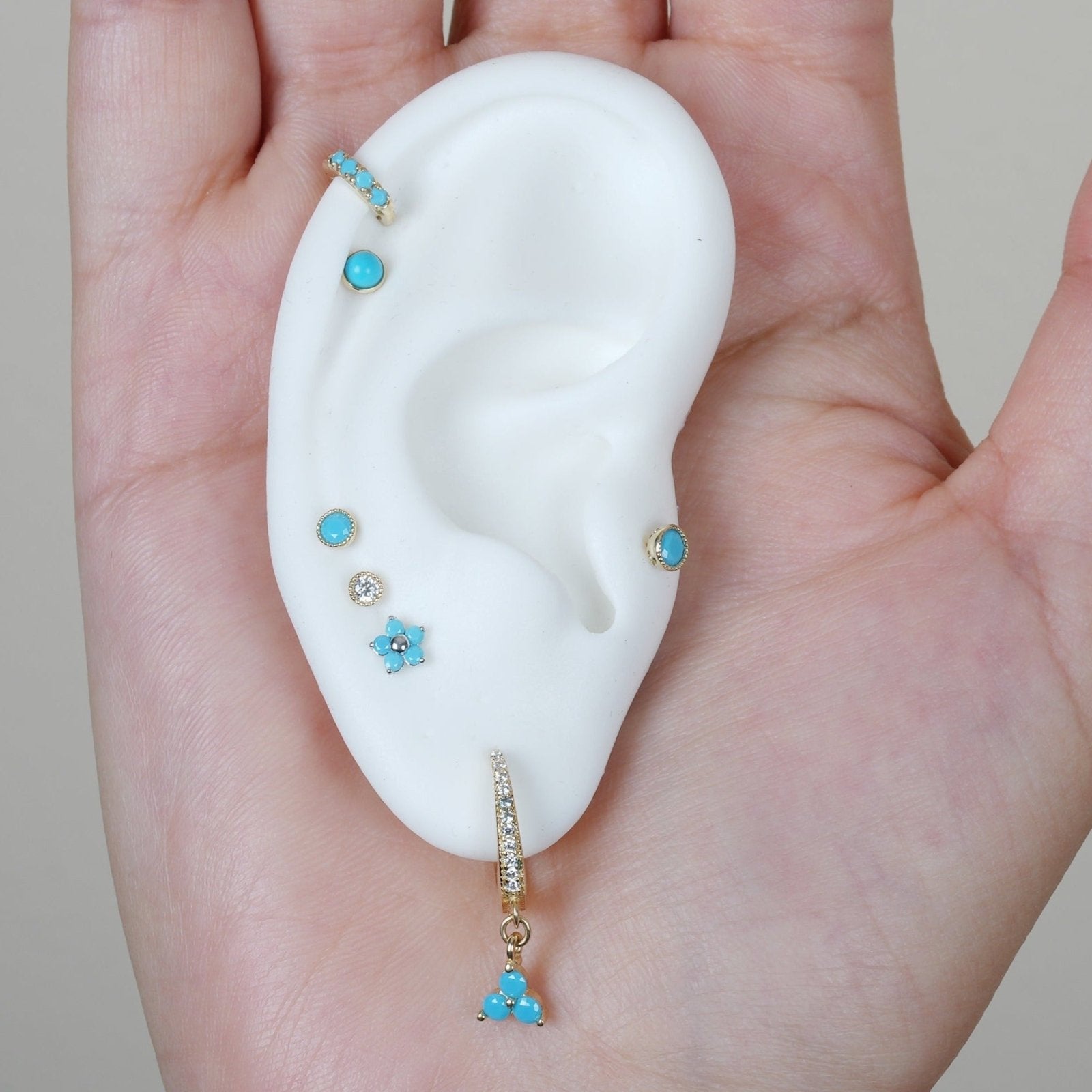 Turquoise Cabochon Flat Back Stud Bezel Earrings Estellacollection #product_description# 17921 14k Birthstone Birthstone Earrings #tag4# #tag5# #tag6# #tag7# #tag8# #tag9# #tag10# 5MM