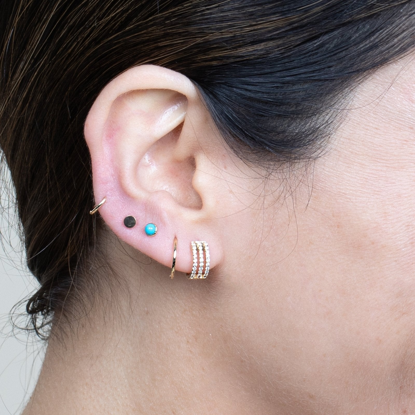 Turquoise Cabochon Flat Back Stud Bezel Earrings Estellacollection #product_description# 17921 14k Birthstone Birthstone Earrings #tag4# #tag5# #tag6# #tag7# #tag8# #tag9# #tag10# 5MM