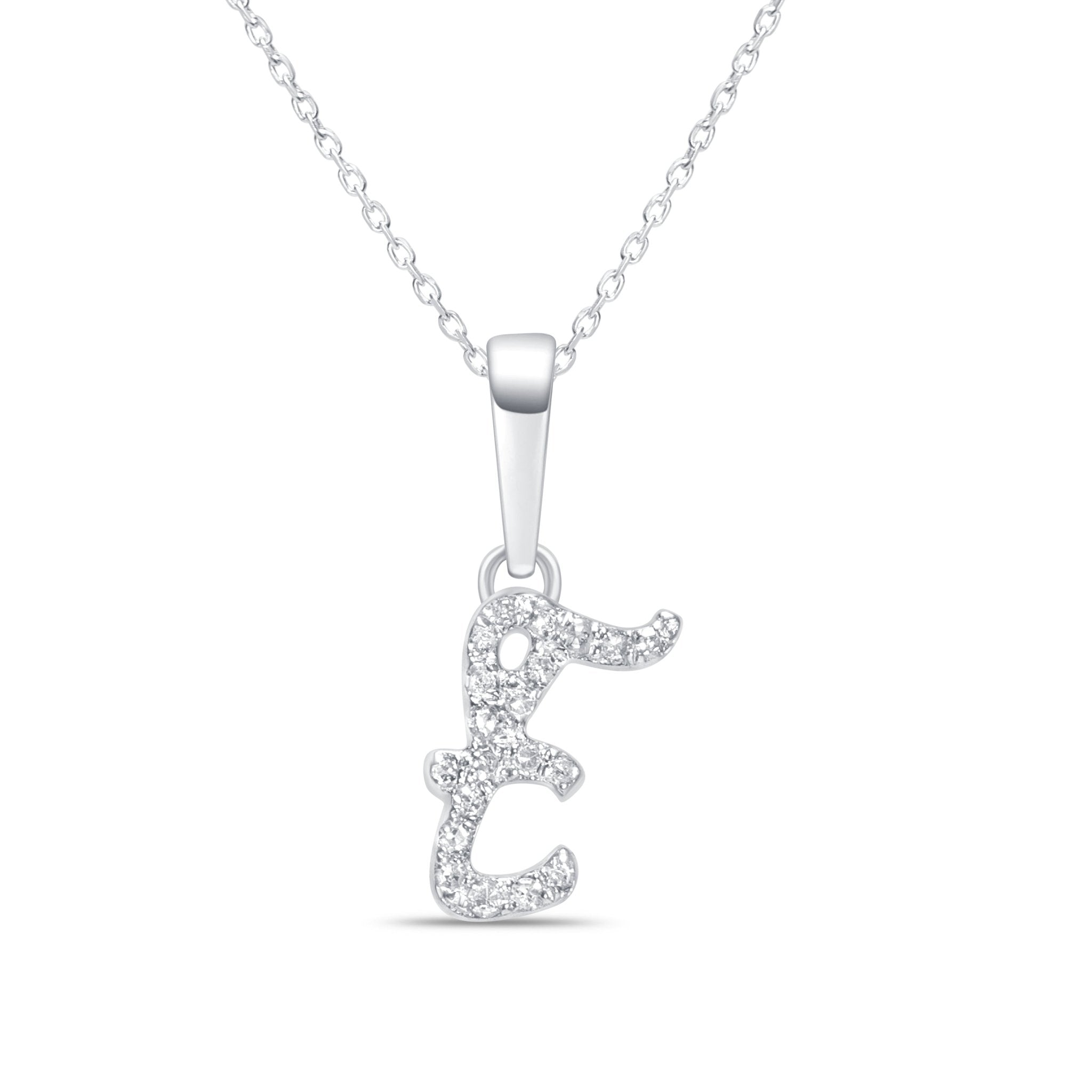 Cursive Diamond Initial Necklace - E Necklaces Estellacollection #product_description# 18557 14k Diamond Gemstone #tag4# #tag5# #tag6# #tag7# #tag8# #tag9# #tag10# 14k White Gold