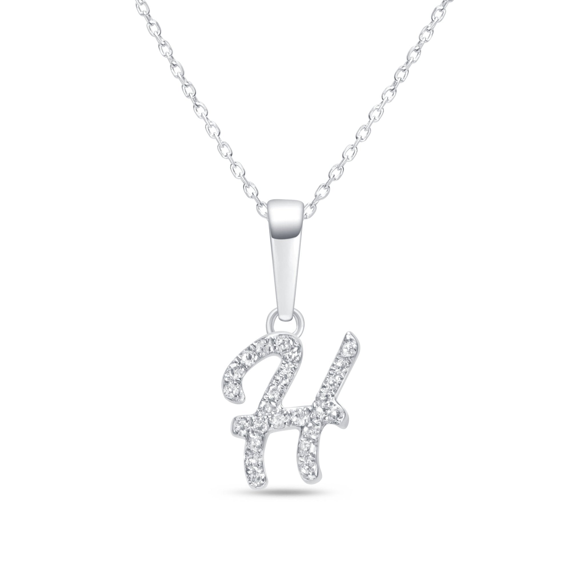 Cursive Diamond Initial Necklace - H Necklaces Estellacollection #product_description# 18557 14k Diamond Gemstone #tag4# #tag5# #tag6# #tag7# #tag8# #tag9# #tag10# 14k White Gold