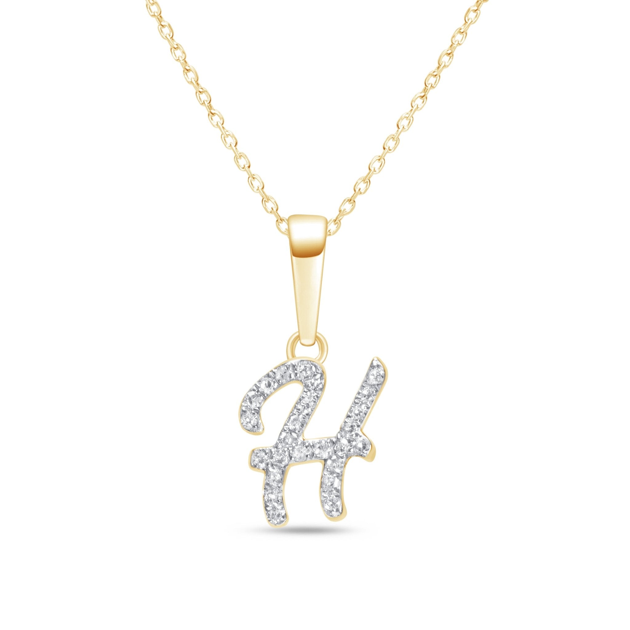 Cursive Diamond Initial Necklace - H Necklaces Estellacollection #product_description# 18557 14k Diamond Gemstone #tag4# #tag5# #tag6# #tag7# #tag8# #tag9# #tag10# 14k Yellow Gold