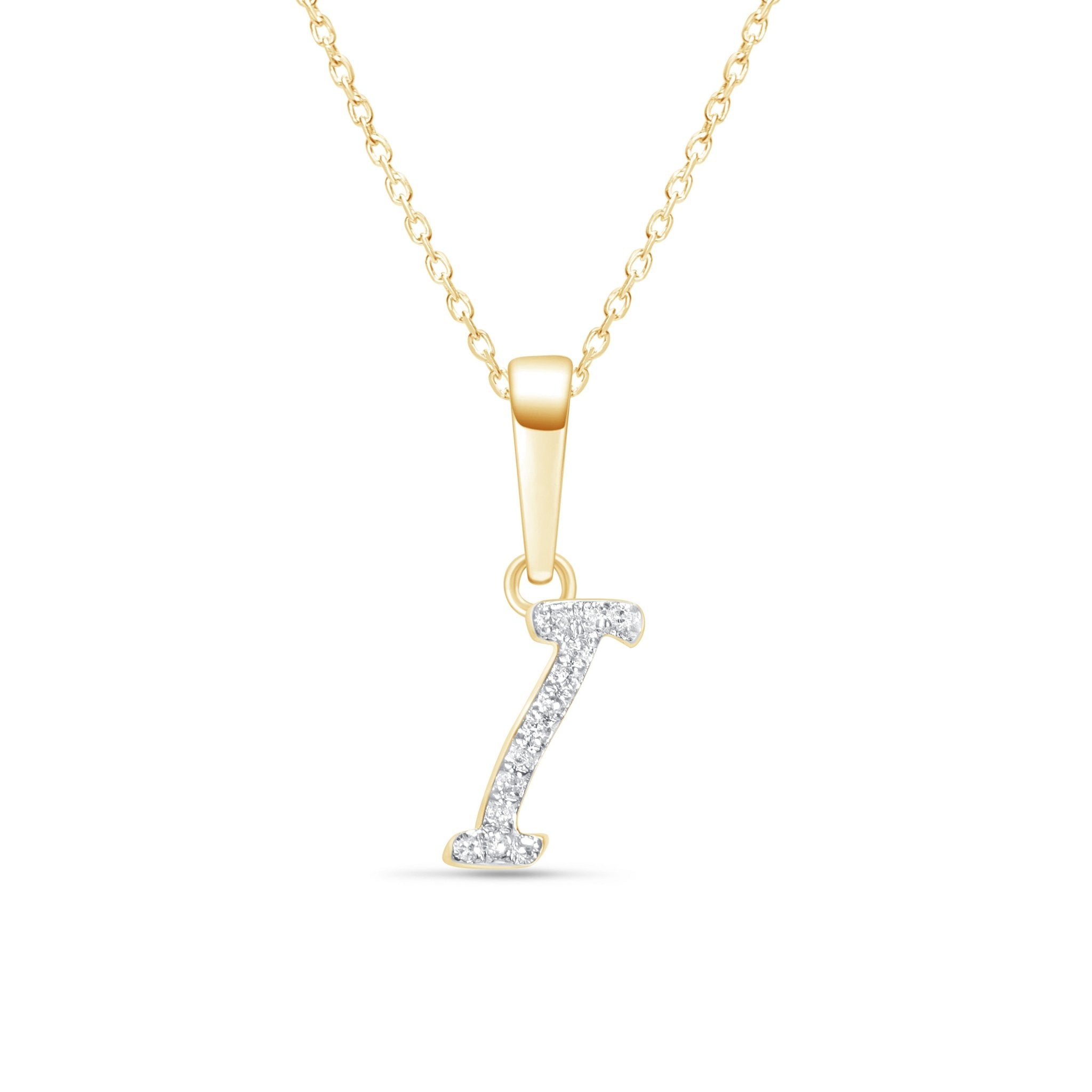Cursive Diamond Initial Necklace - I Necklaces Estellacollection #product_description# 18557 14k Diamond Gemstone #tag4# #tag5# #tag6# #tag7# #tag8# #tag9# #tag10# 14k Yellow Gold