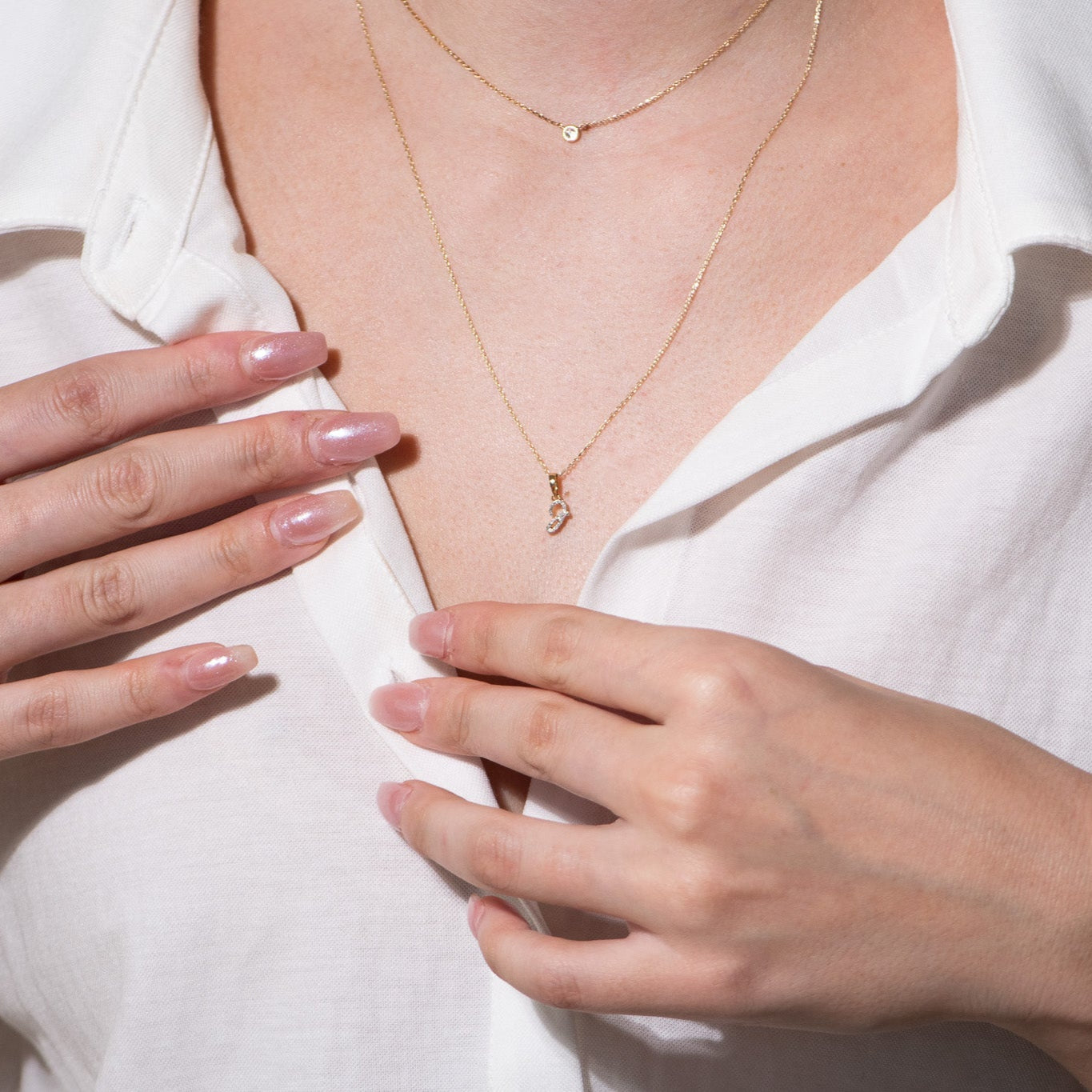Cursive Diamond Initial Necklace - J Necklaces Estellacollection #product_description# 18557 14k Diamond Gemstone #tag4# #tag5# #tag6# #tag7# #tag8# #tag9# #tag10# 14k Yellow Gold