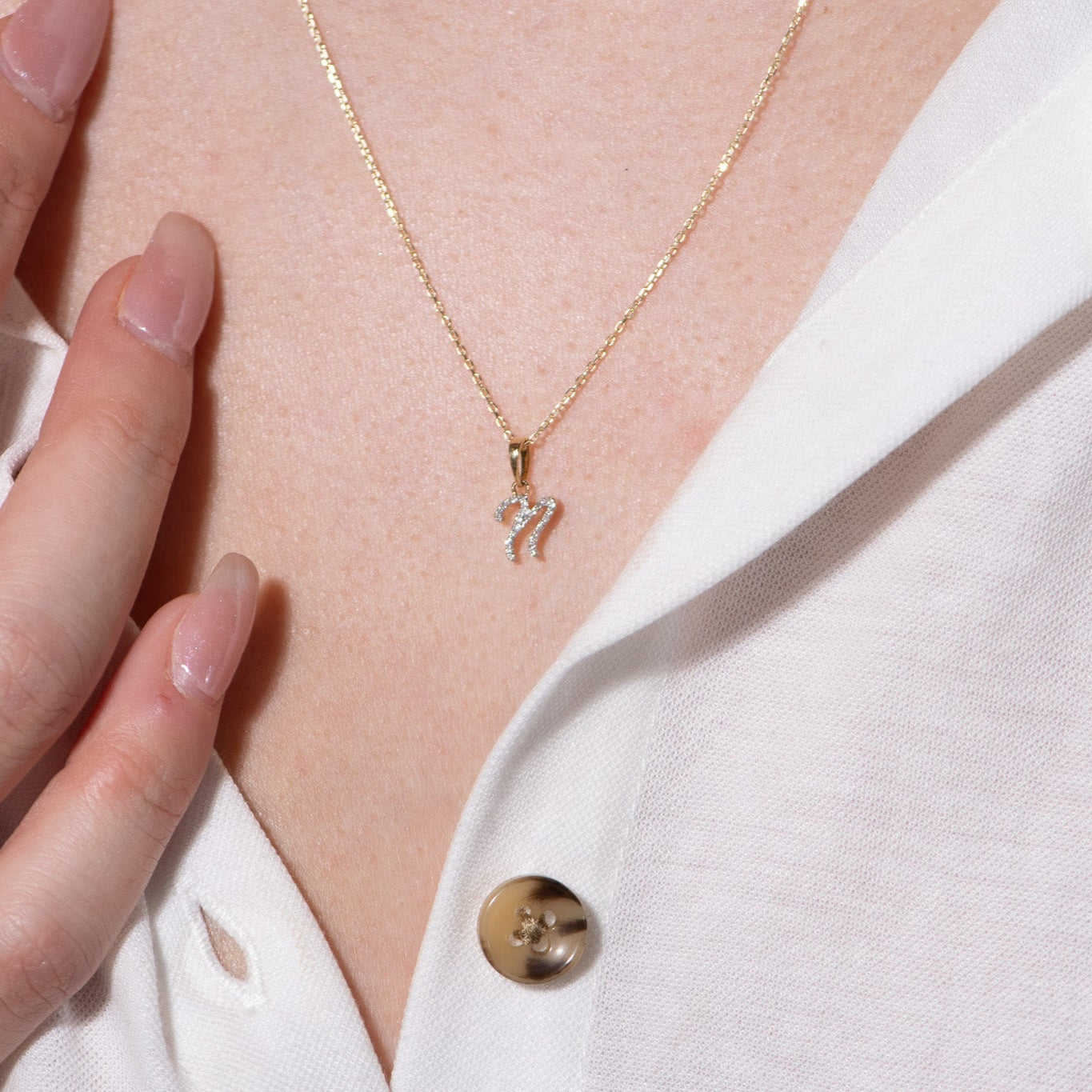 Cursive Diamond Initial Necklace - N Necklaces Estellacollection #product_description# 18557 14k Diamond Gemstone #tag4# #tag5# #tag6# #tag7# #tag8# #tag9# #tag10# 14k Yellow Gold