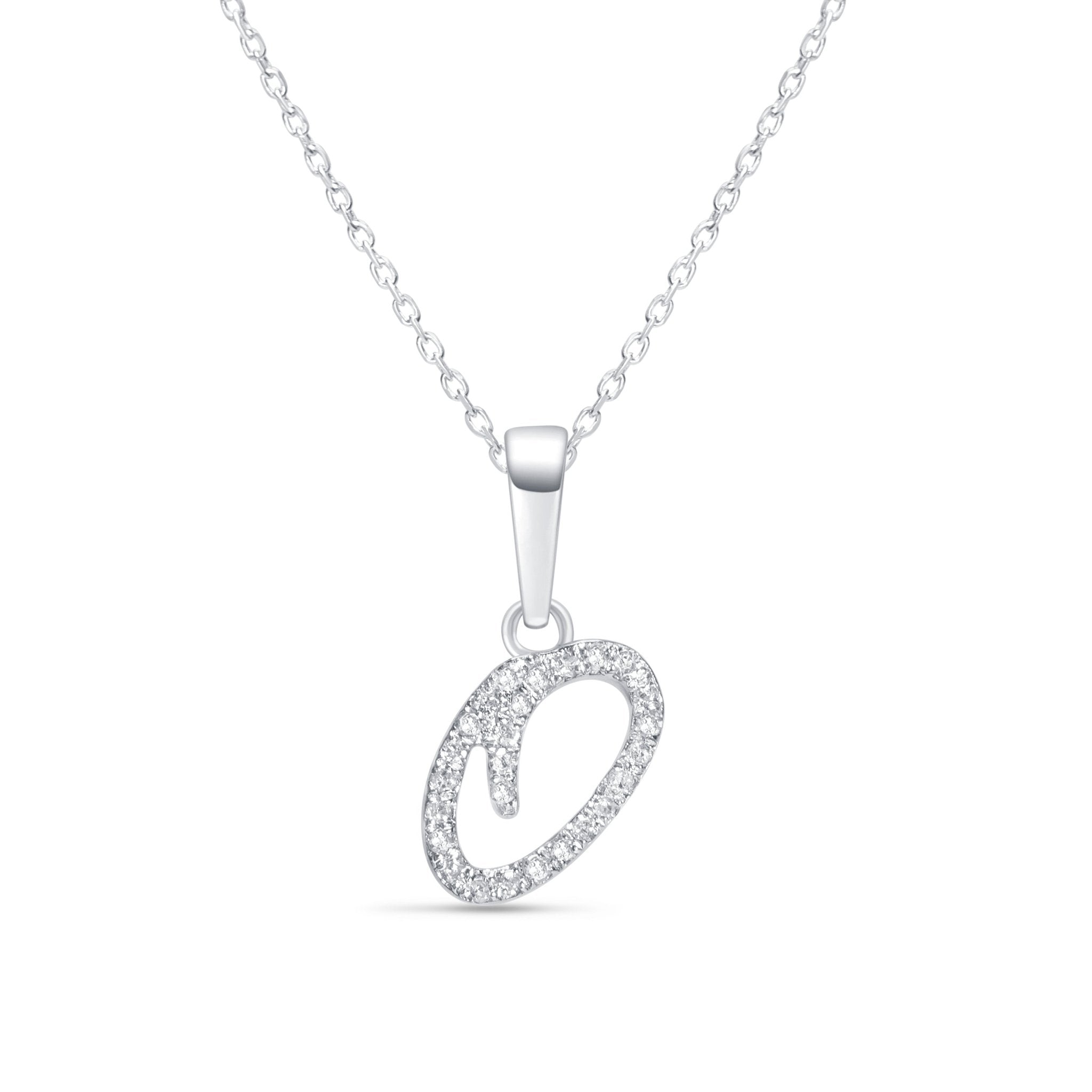 Cursive Diamond Initial Necklace - Q Necklaces Estellacollection #product_description# 18557 14k Diamond Gemstone #tag4# #tag5# #tag6# #tag7# #tag8# #tag9# #tag10# 14k White Gold