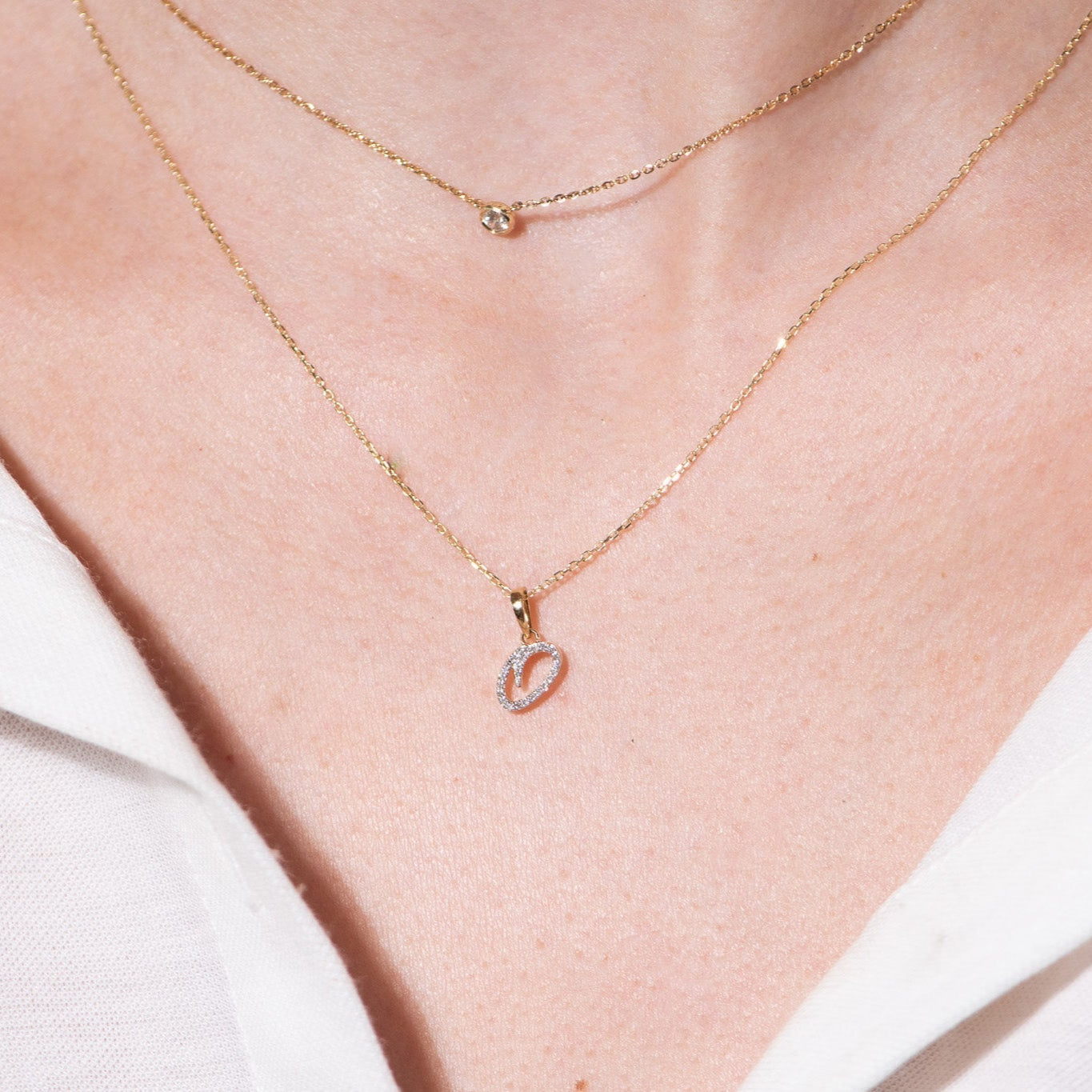Cursive Diamond Initial Necklace - Q Necklaces Estellacollection #product_description# 18557 14k Diamond Gemstone #tag4# #tag5# #tag6# #tag7# #tag8# #tag9# #tag10# 14k Yellow Gold