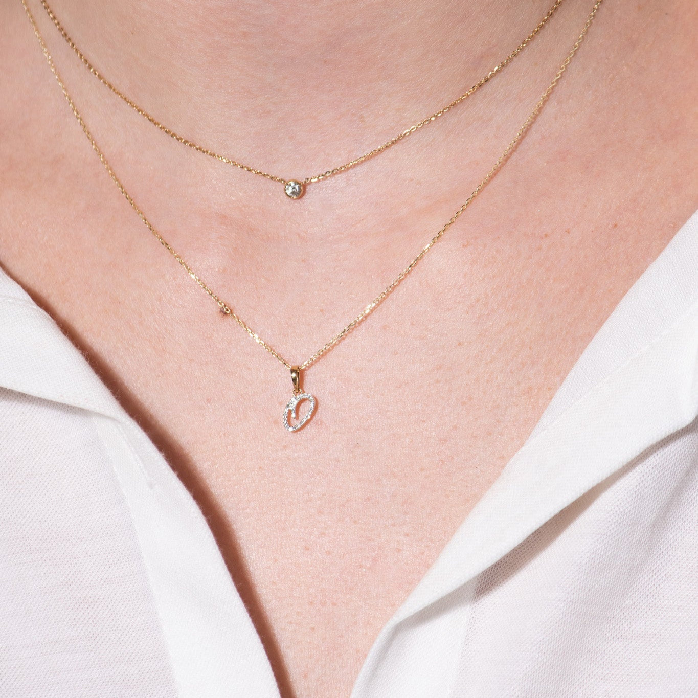 Cursive Diamond Initial Necklace - Q Necklaces Estellacollection #product_description# 18557 14k Diamond Gemstone #tag4# #tag5# #tag6# #tag7# #tag8# #tag9# #tag10# 14k Yellow Gold