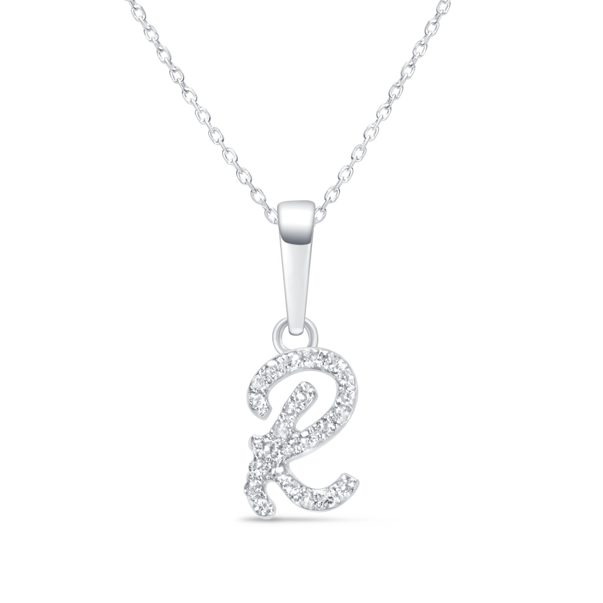 Cursive Diamond Initial Necklace - R Necklaces Estellacollection #product_description# 18557 14k Diamond Gemstone #tag4# #tag5# #tag6# #tag7# #tag8# #tag9# #tag10# 14k White Gold