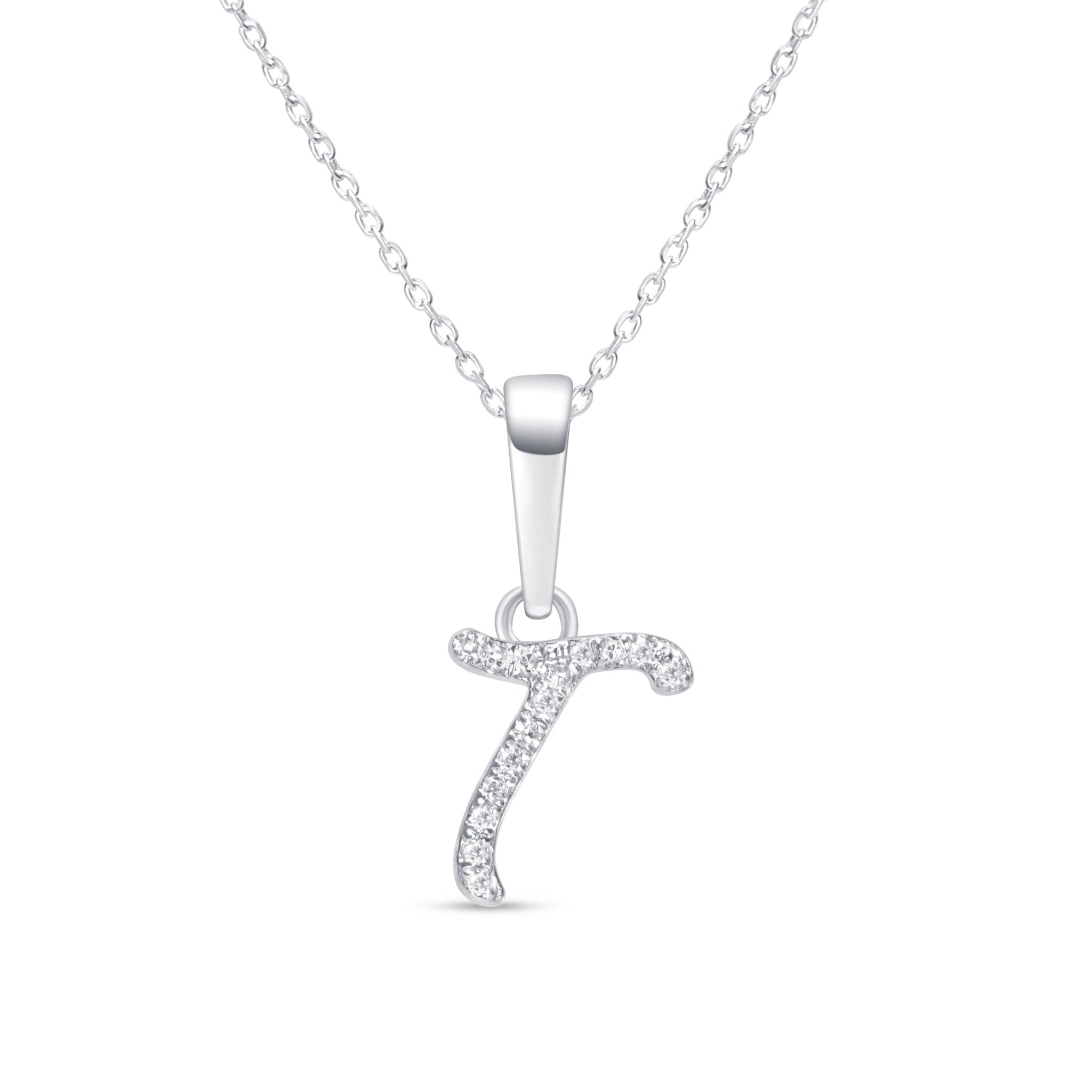 Cursive Diamond Initial Necklace - T Necklaces Estellacollection #product_description# 18557 14k Diamond Gemstone #tag4# #tag5# #tag6# #tag7# #tag8# #tag9# #tag10# 14k White Gold
