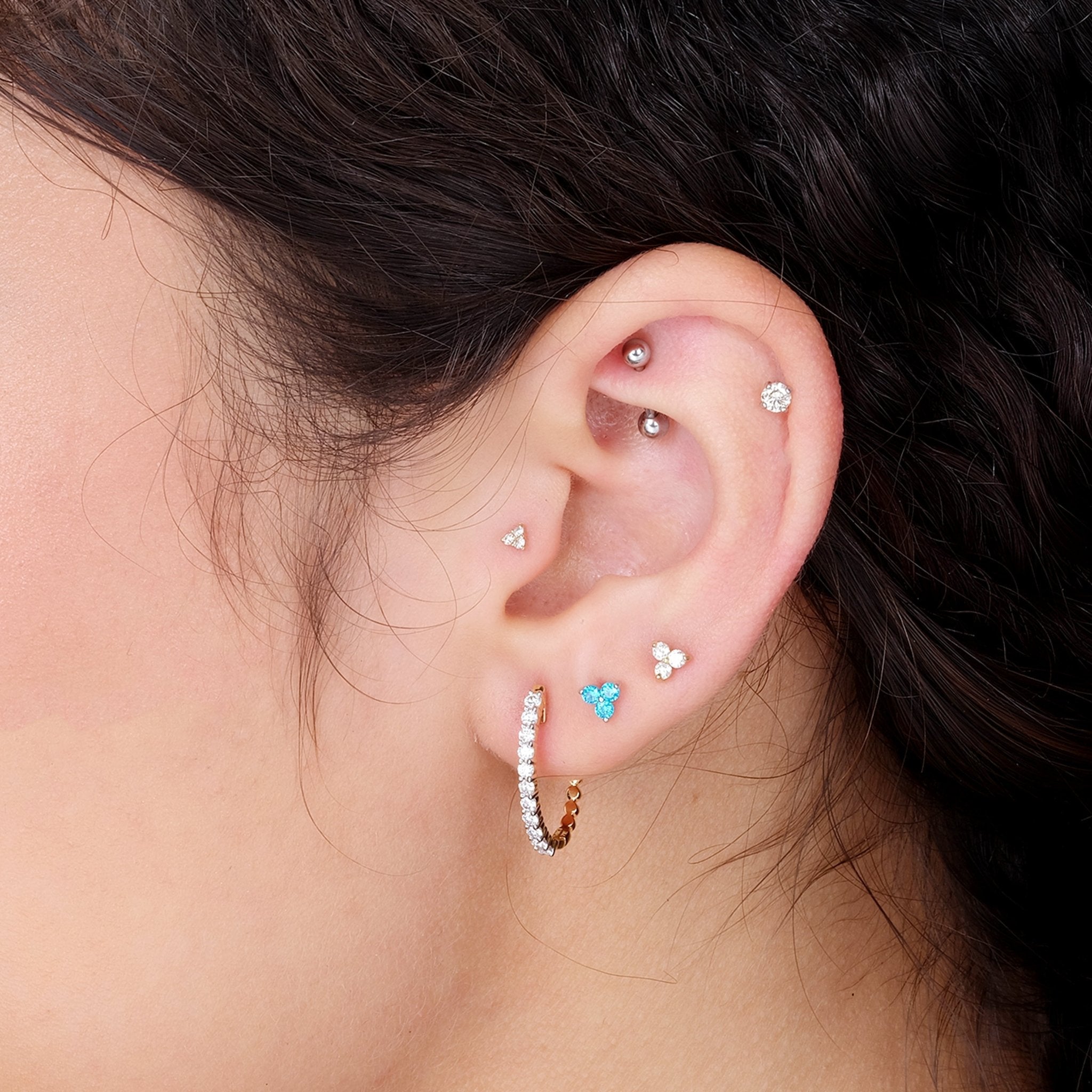 Small Diamond Trinity Cluster Flat Back Stud Estellacollection #product_description# 17879 14k Birthstone Birthstone Earrings #tag4# #tag5# #tag6# #tag7# #tag8# #tag9# #tag10# 5MM