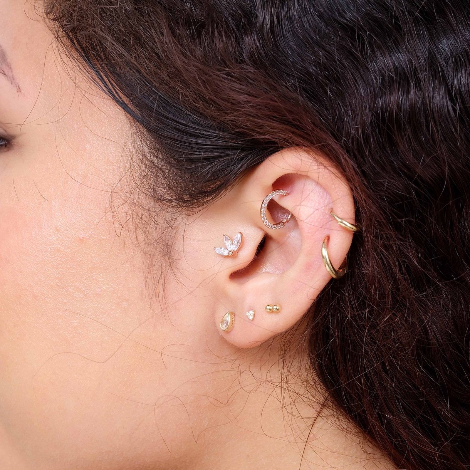 Small Diamond Trinity Cluster Flat Back Stud Estellacollection #product_description# 17879 14k Birthstone Birthstone Earrings #tag4# #tag5# #tag6# #tag7# #tag8# #tag9# #tag10# 5MM