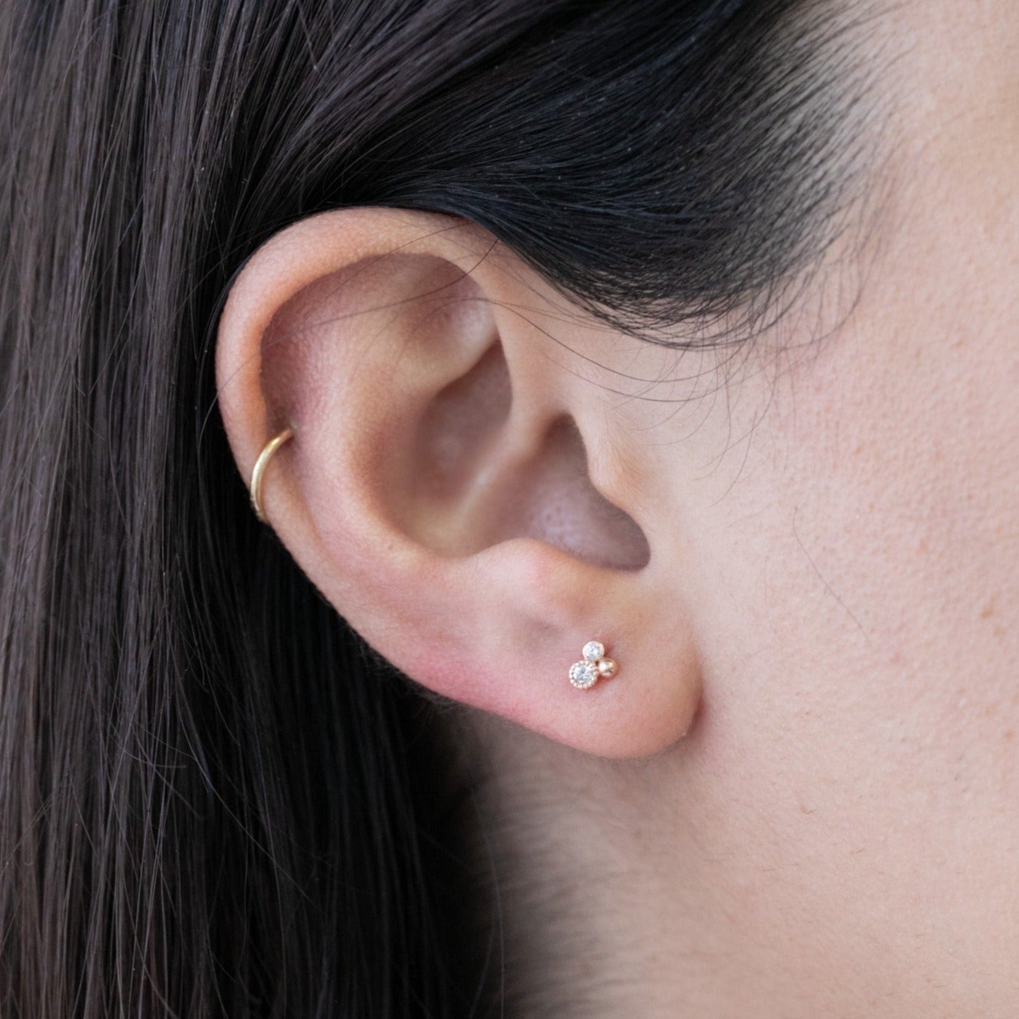 Triple Diamond Cluster Flat Back Stud Estellacollection #product_description# 17972 14k Birthstone Birthstone Earrings #tag4# #tag5# #tag6# #tag7# #tag8# #tag9# #tag10# 5MM