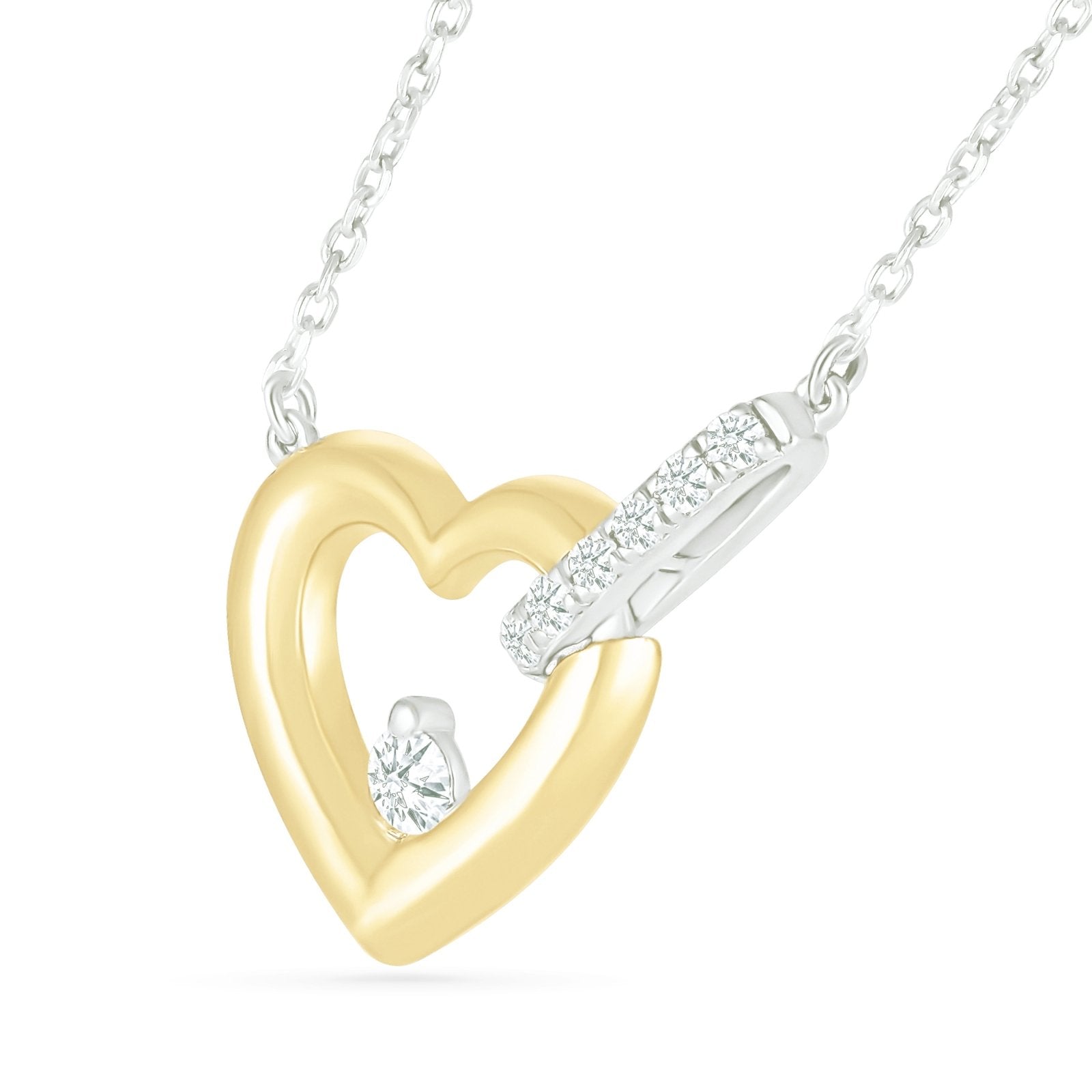 Interlocking Heart Diamond Necklace Bracelets Estellacollection #product_description# 32645 10k 925 Diamond #tag4# #tag5# #tag6# #tag7# #tag8# #tag9# #tag10#