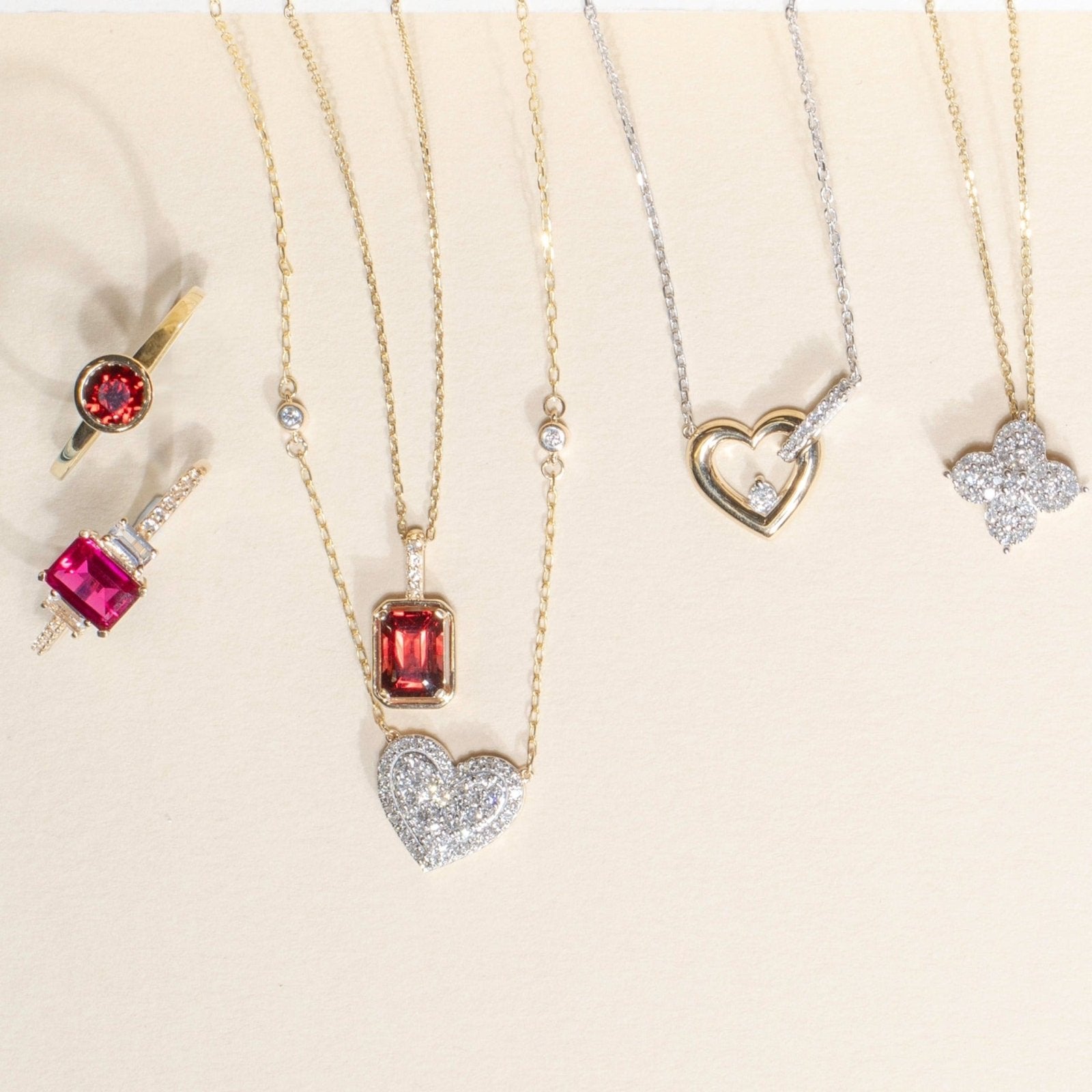 Interlocking Heart Diamond Necklace Bracelets Estellacollection #product_description# 32645 10k 925 Diamond #tag4# #tag5# #tag6# #tag7# #tag8# #tag9# #tag10#
