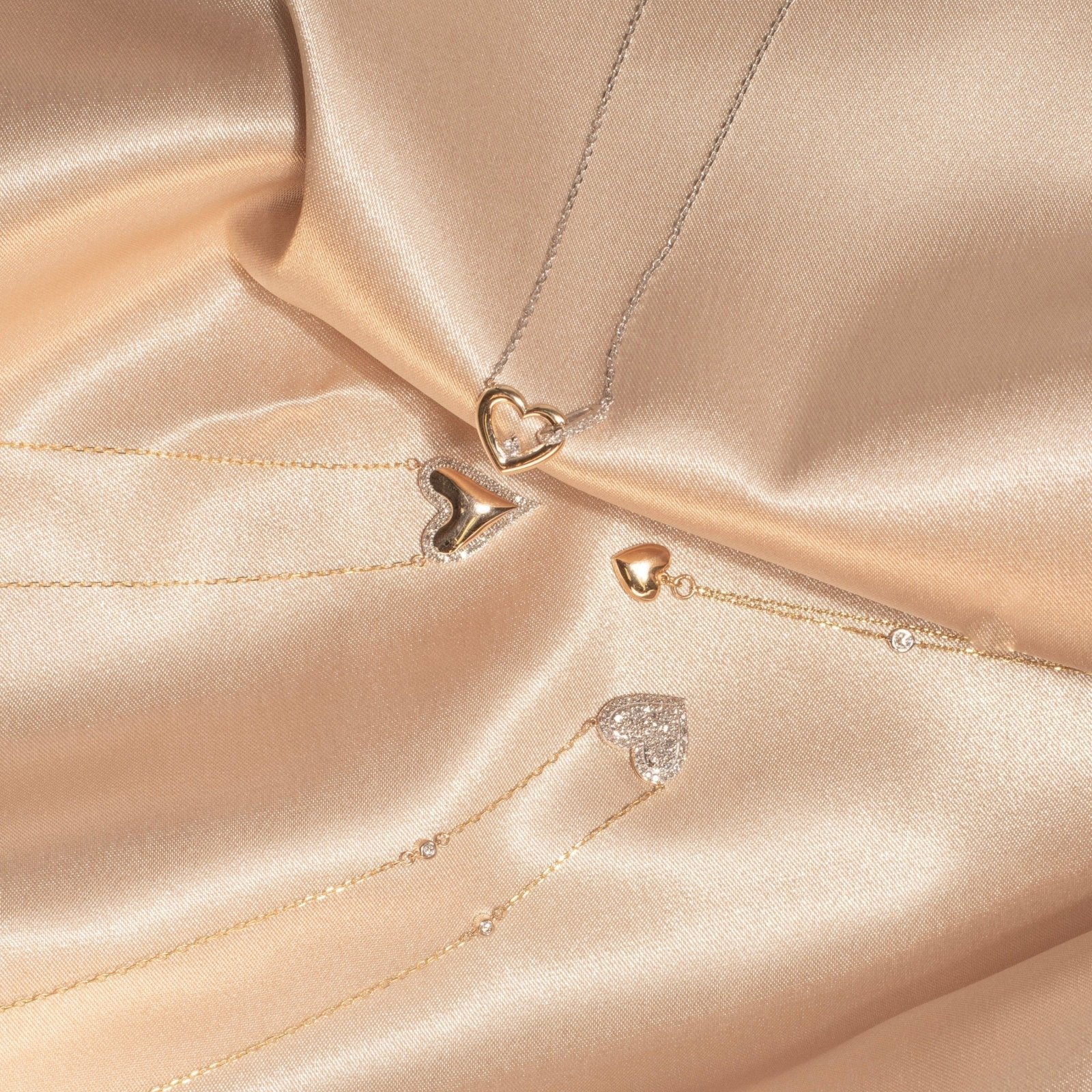 Interlocking Heart Diamond Necklace Bracelets Estellacollection #product_description# 32645 10k 925 Diamond #tag4# #tag5# #tag6# #tag7# #tag8# #tag9# #tag10#