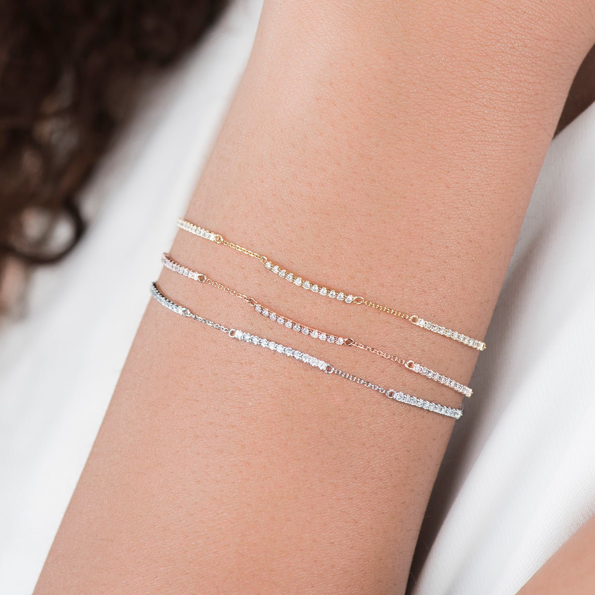 Mini Beaded Diamond Tennis Bracelet Bracelets Estellacollection #product_description# 17127 14k Birthstone Birthstone Jewelry #tag4# #tag5# #tag6# #tag7# #tag8# #tag9# #tag10#