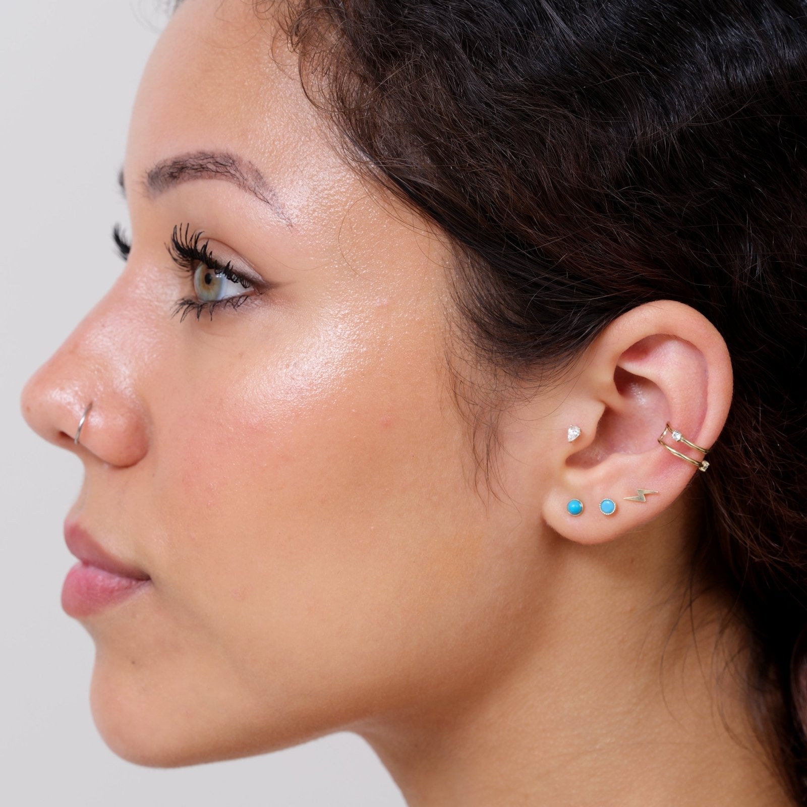 Cubic Zirconia Double Wire Ear Cuff Estellacollection #product_description# 18490 Colorless Gemstone Cubic Zirconia Diamond #tag4# #tag5# #tag6# #tag7# #tag8# #tag9# #tag10# Single