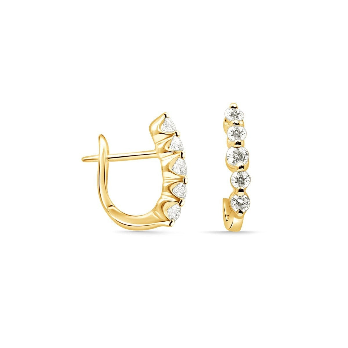 Diamond Huggie Earrings Estellacollection #product_description# 14k April Birthstone Birthstone #tag4# #tag5# #tag6# #tag7# #tag8# #tag9# #tag10#