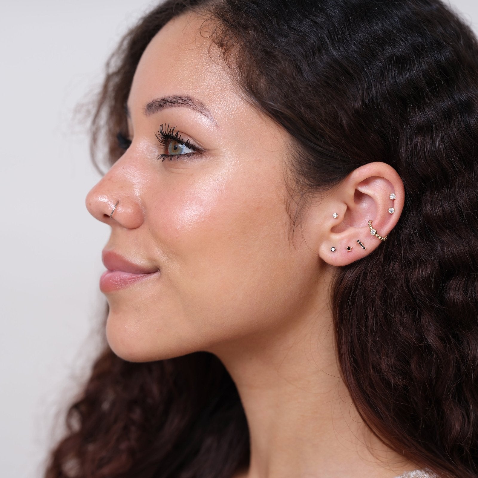 Beaded Bubble Cuff with Stud Earrings Estellacollection #product_description# 14k Earrings Gemstone #tag4# #tag5# #tag6# #tag7# #tag8# #tag9# #tag10#