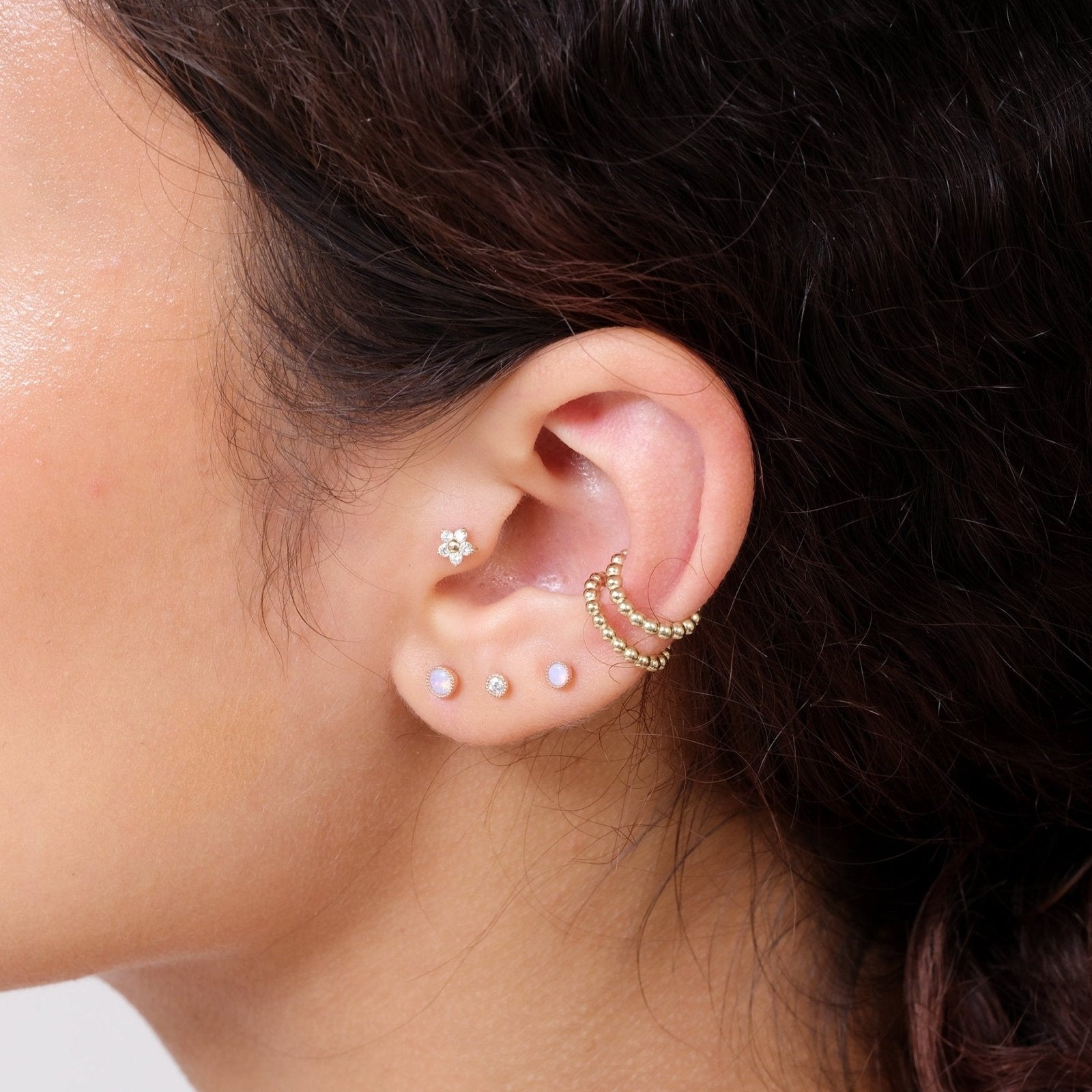 Beaded Ear Cuff Earrings Estellacollection #product_description# 14k Earrings Hoops #tag4# #tag5# #tag6# #tag7# #tag8# #tag9# #tag10#